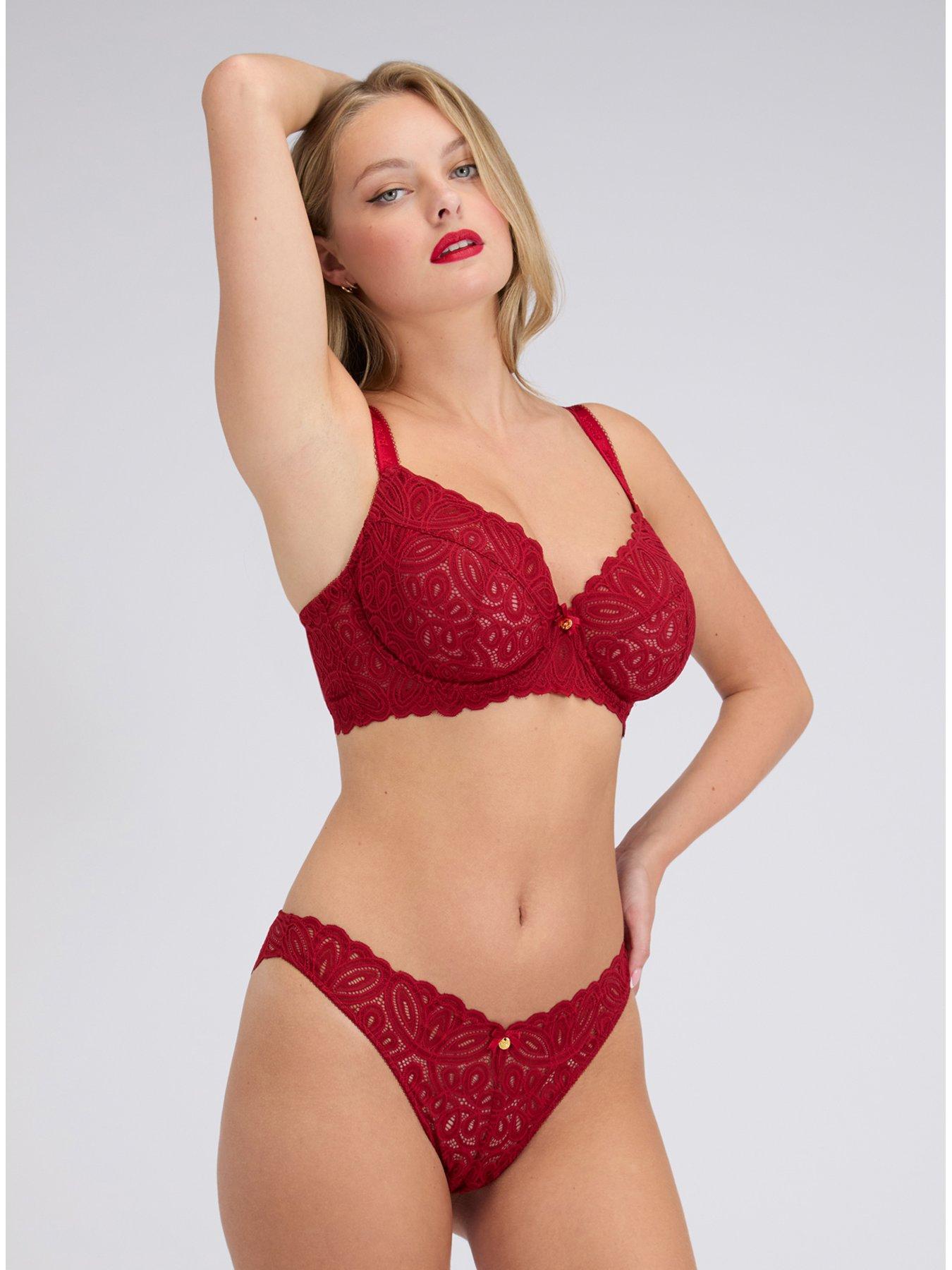 Image 4 of 4 of Boux Avenue Camel Brief - Red