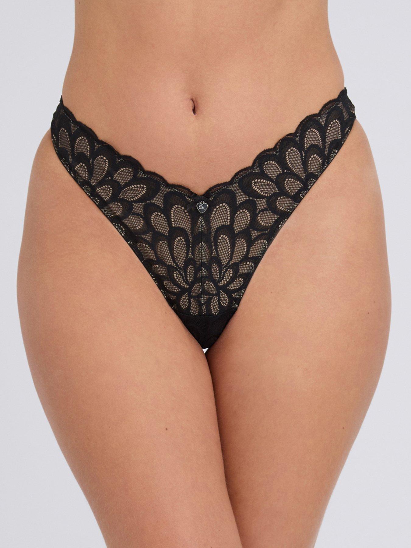 Boux Avenue Eden Thong - Black