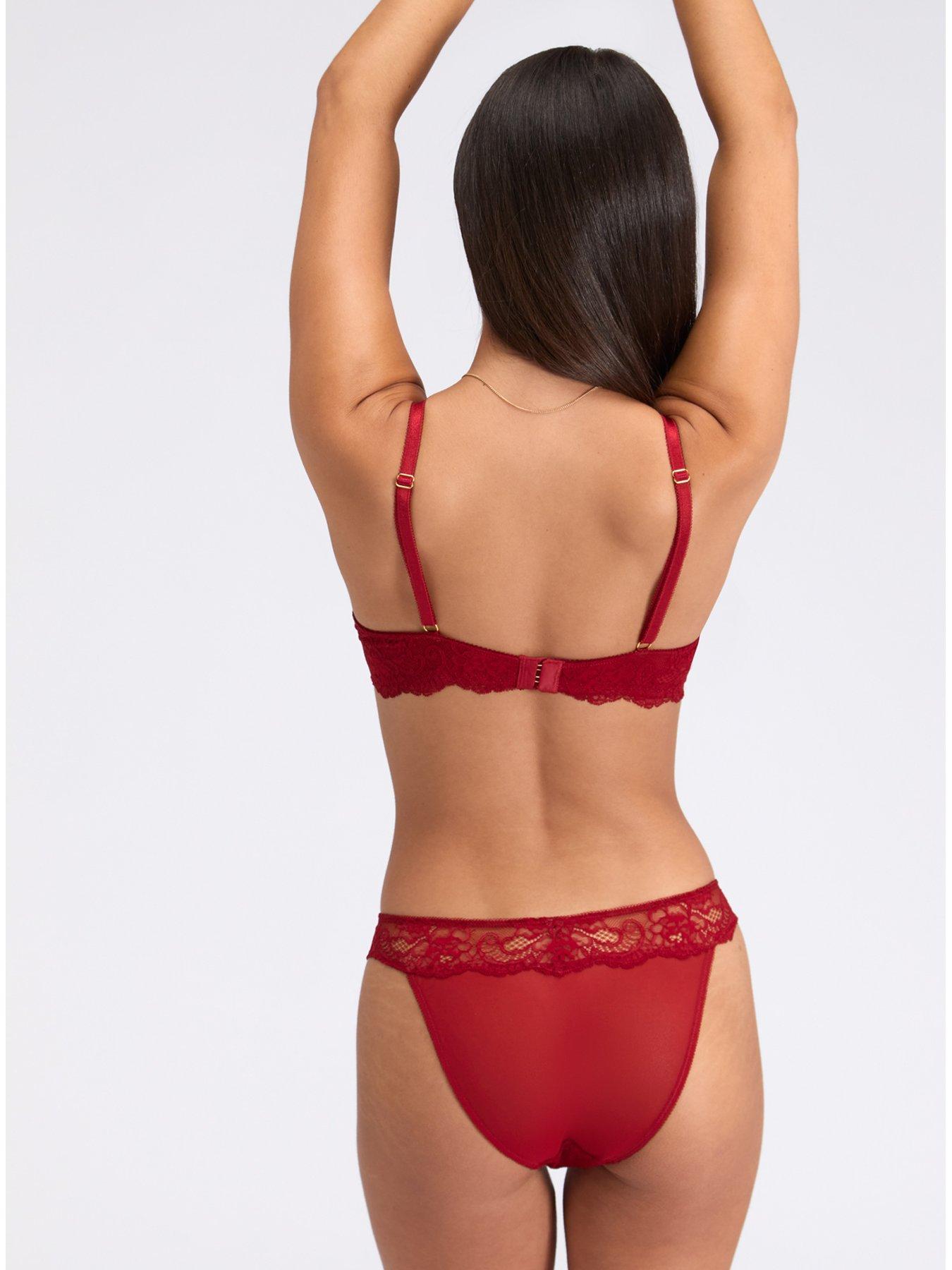  image of boux-avenue-amber-brief-red