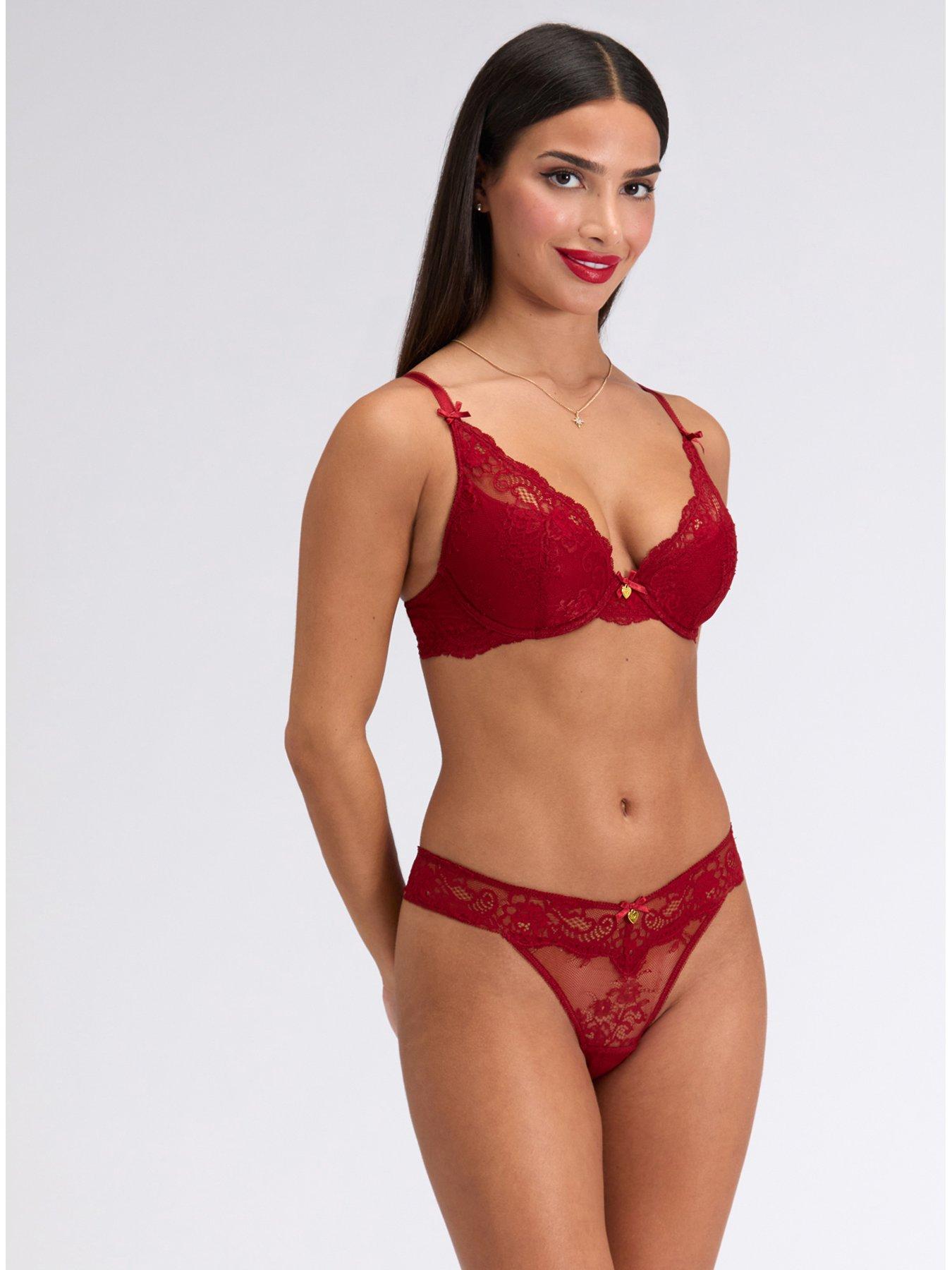  image of boux-avenue-amber-brief-red
