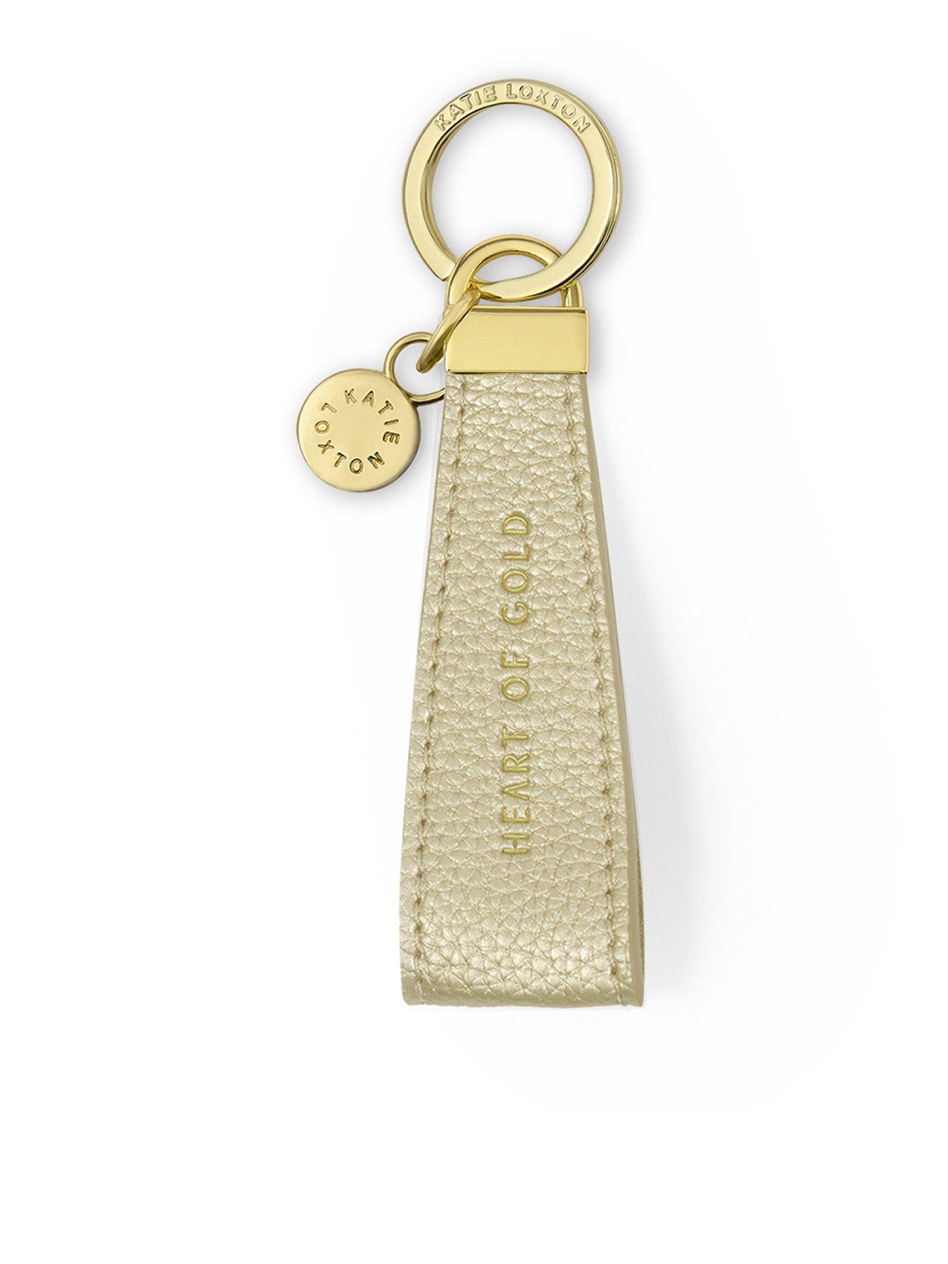 undefined Sentiment Loop Keyring  -  Heart Of Gold