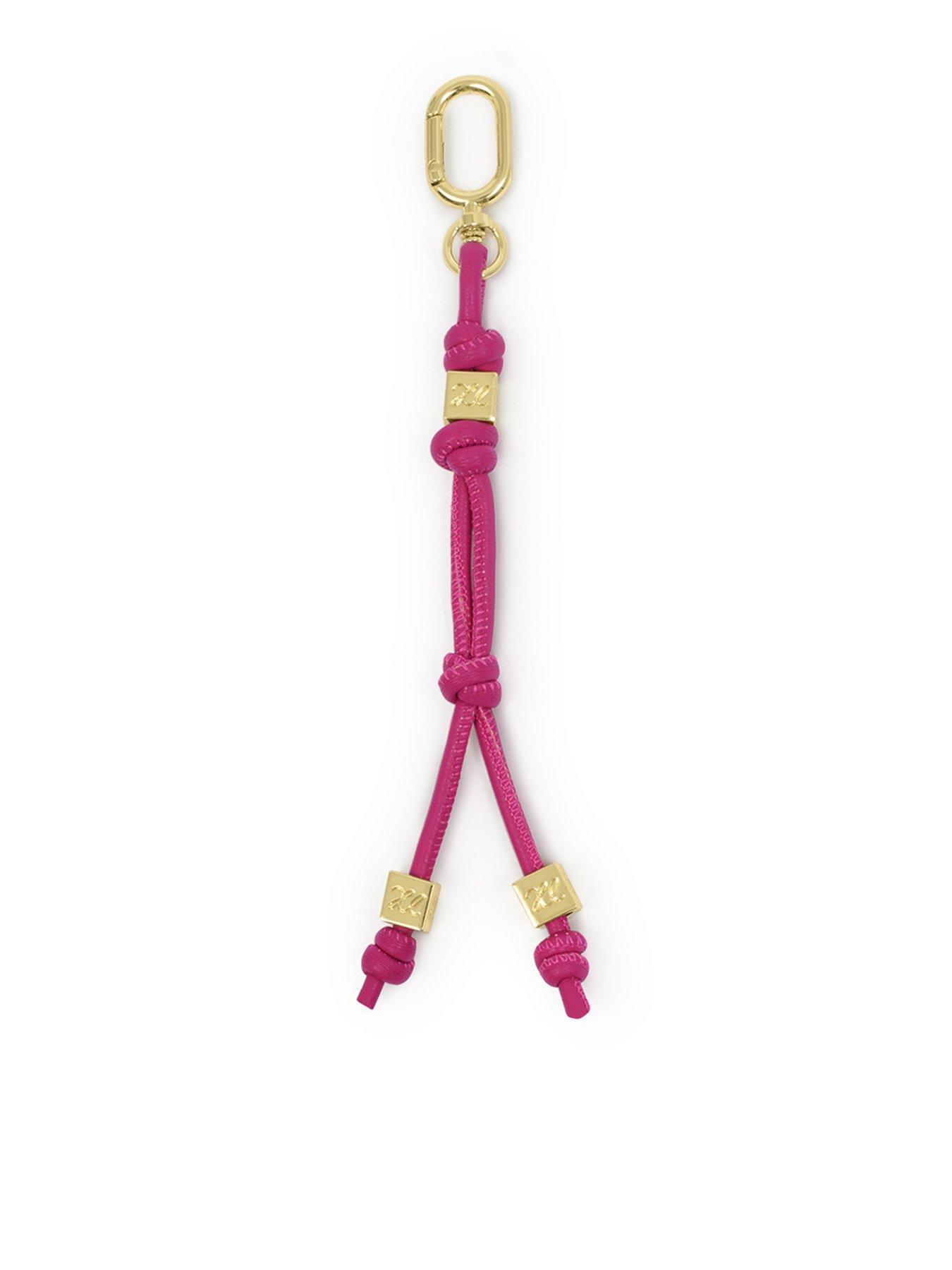 undefined Signature Keyring - Fuschia