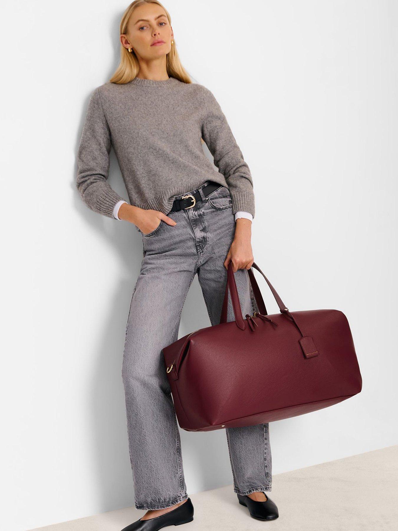 undefined Charm Weekend Holdall  -  Cherry