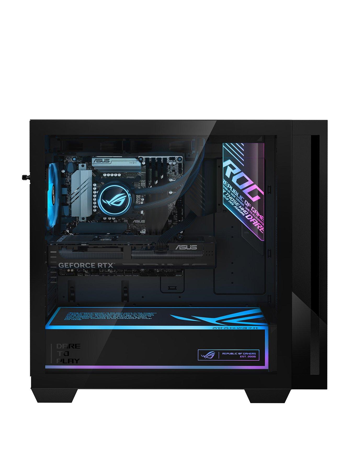 Image 3 of 7 of Asus Gaming Desktop - GeForce RTX 5080 - Intel Core Ultra 7 (Series 2) - 32GB RAM - 2TB SSD
