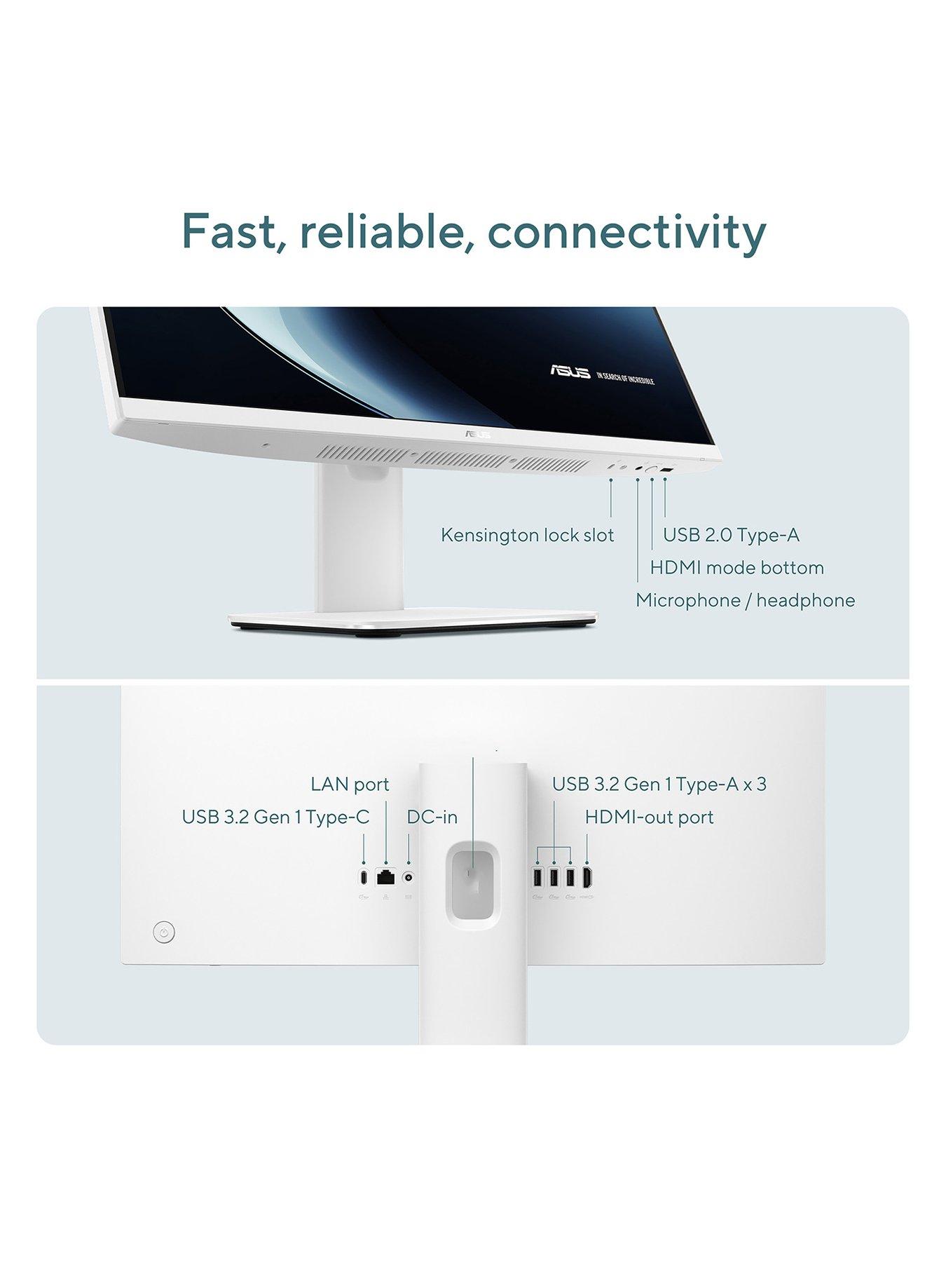 Image 7 of 7 of Asus AIO Desktop - Intel Core i7 - 16GB RAM - 512GB SSD - 27in