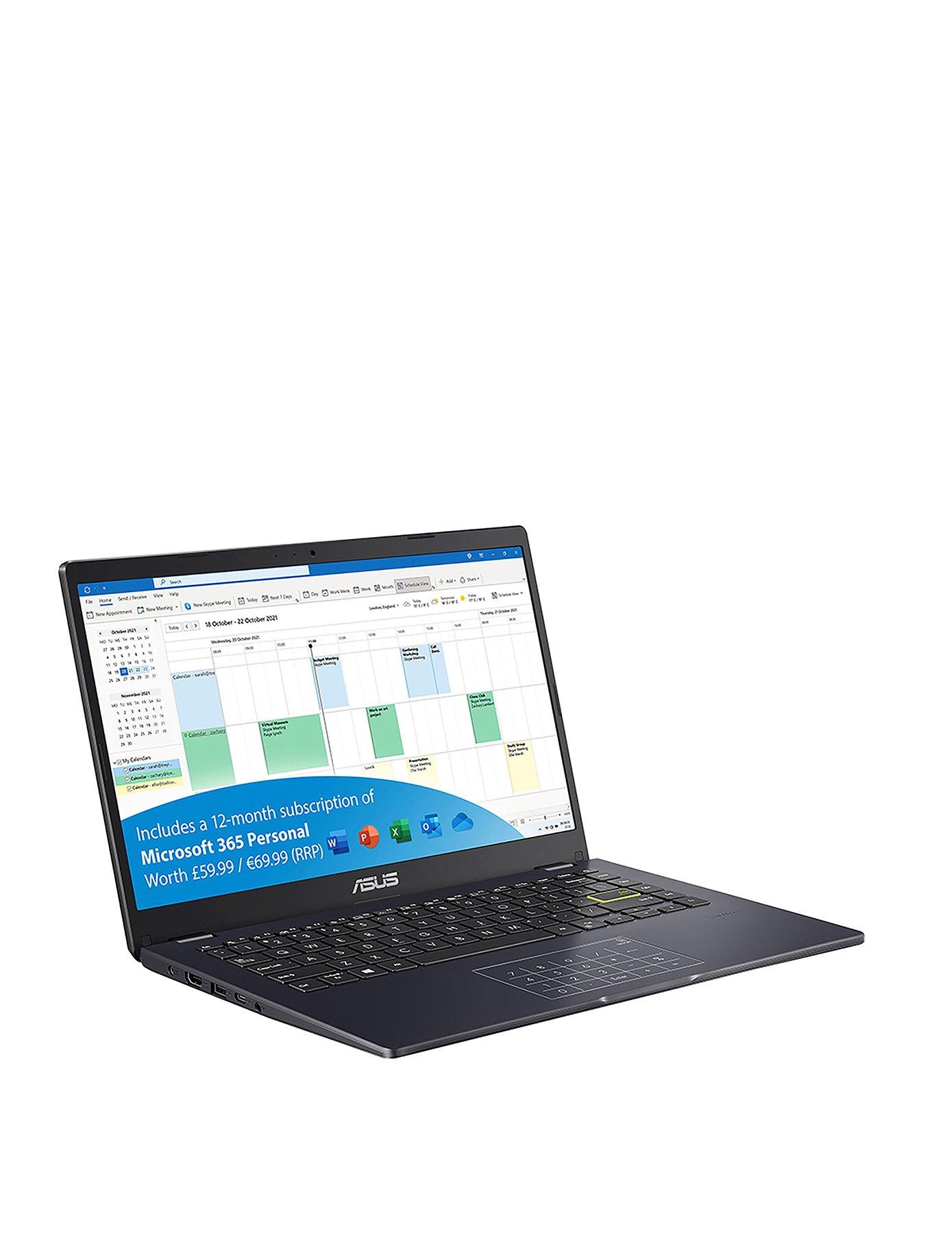 Asus Vivobook Go - 14in - Intel N4500 - 4GB RAM - 128GB SSD- Blue