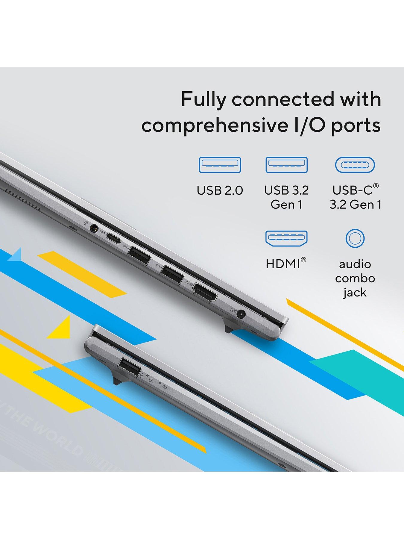 Image 6 of 7 of Asus Vivobook 15 Laptop - 15.6in FHD, Intel Core 5, 8GB RAM, 512GB SSD - Silver