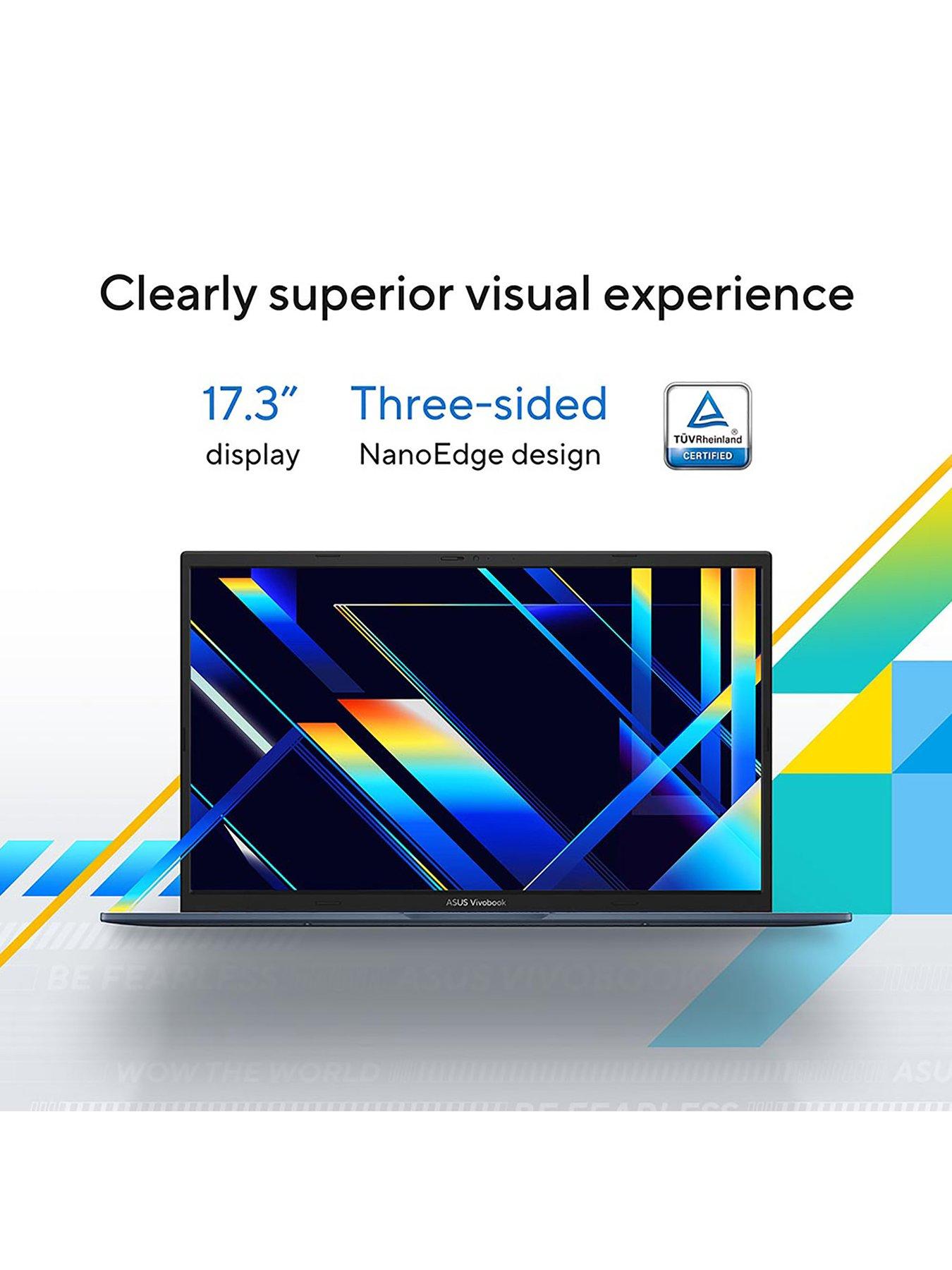  image of asus-vivobook-17-laptop-173in-fhd-intel-core-i3-8gb-ram-512gb-ssd-silver