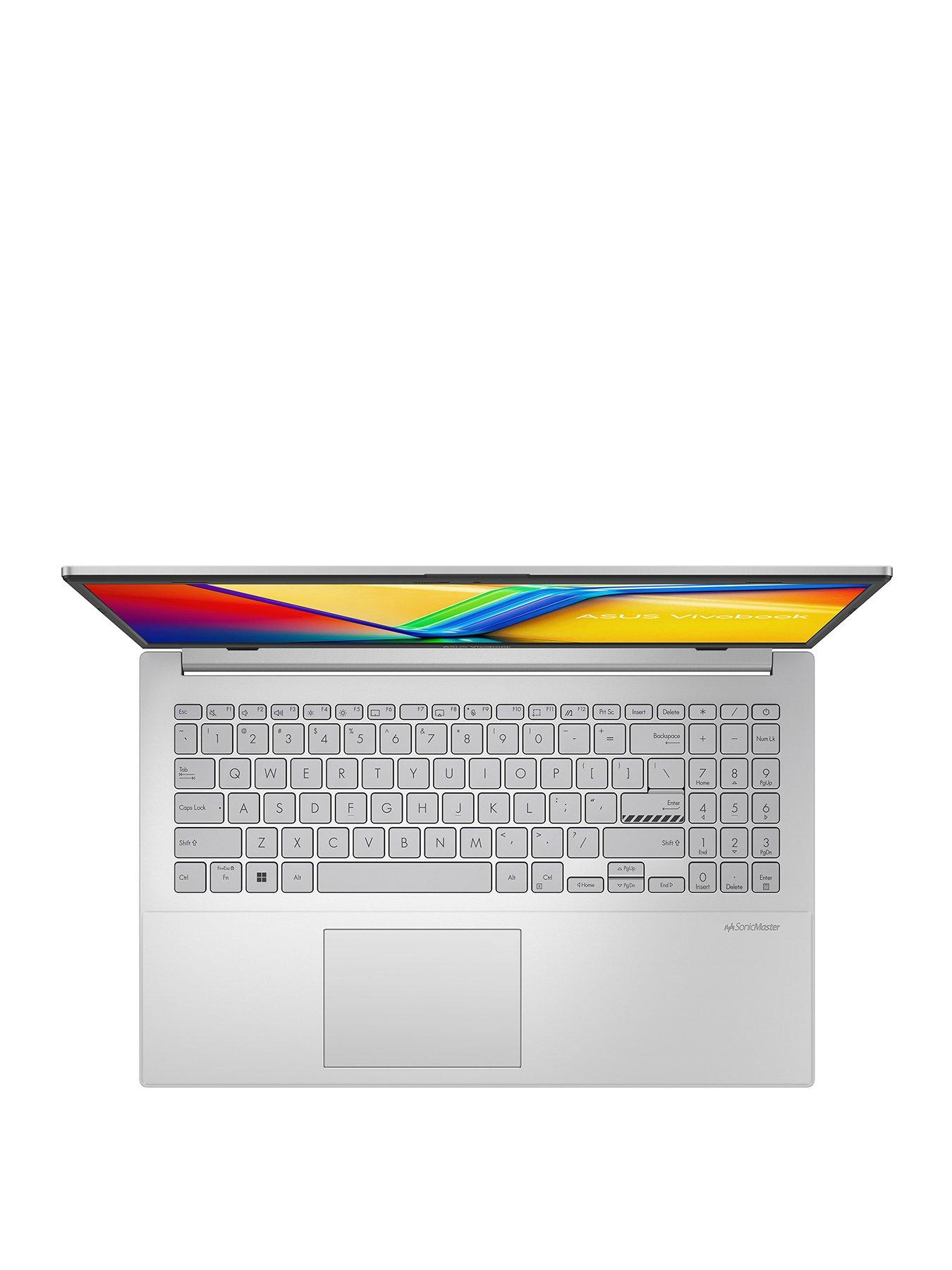 Image 3 of 7 of Asus Vivobook Go 15 Laptop&nbsp;- 15.6in FHD, AMD Ryzen 5,&nbsp;8GB RAM, 512GB SSD - Silver