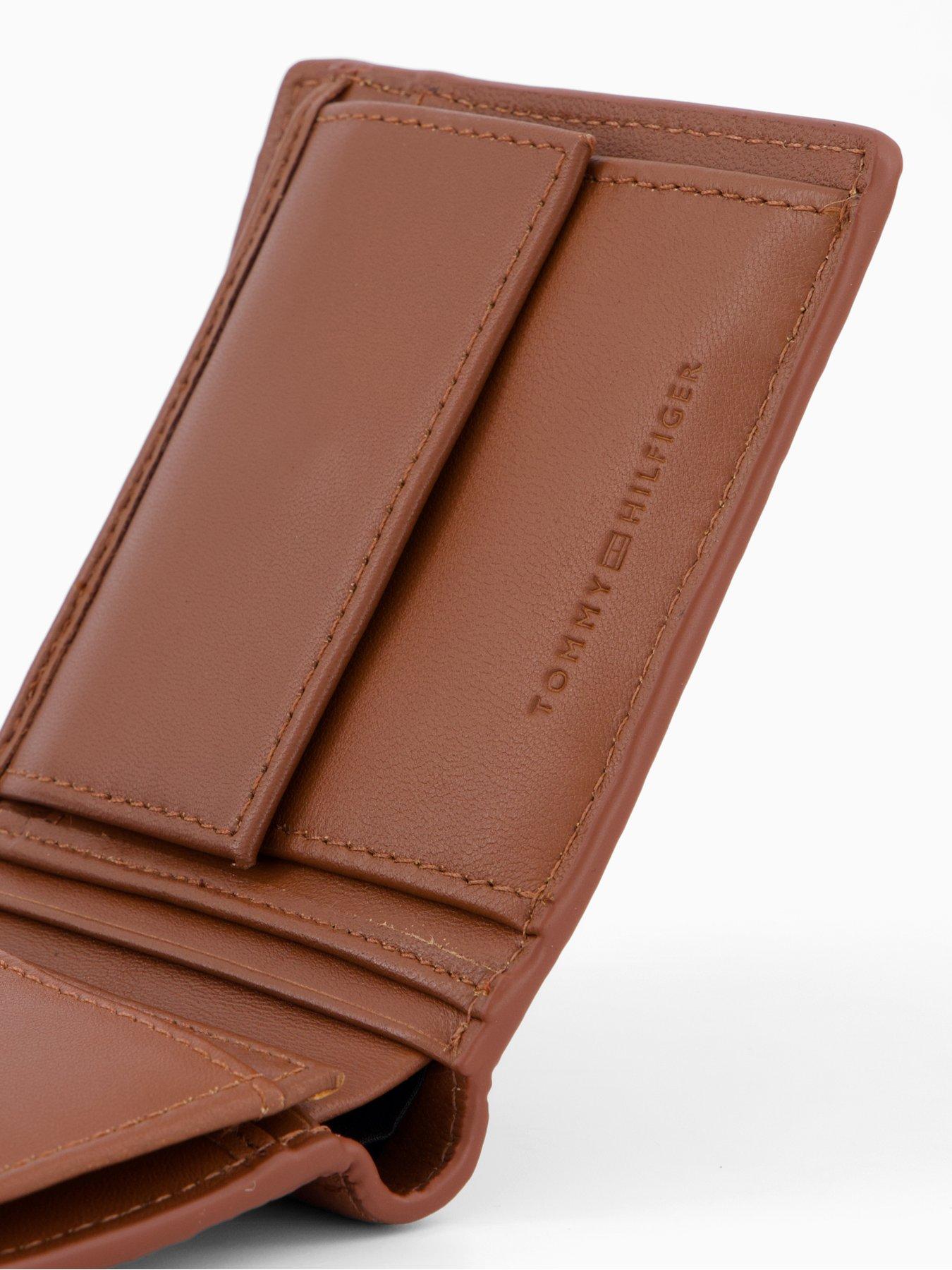Image 3 of 4 of Tommy Hilfiger Corporate Logo Bifold Wallet - Brown