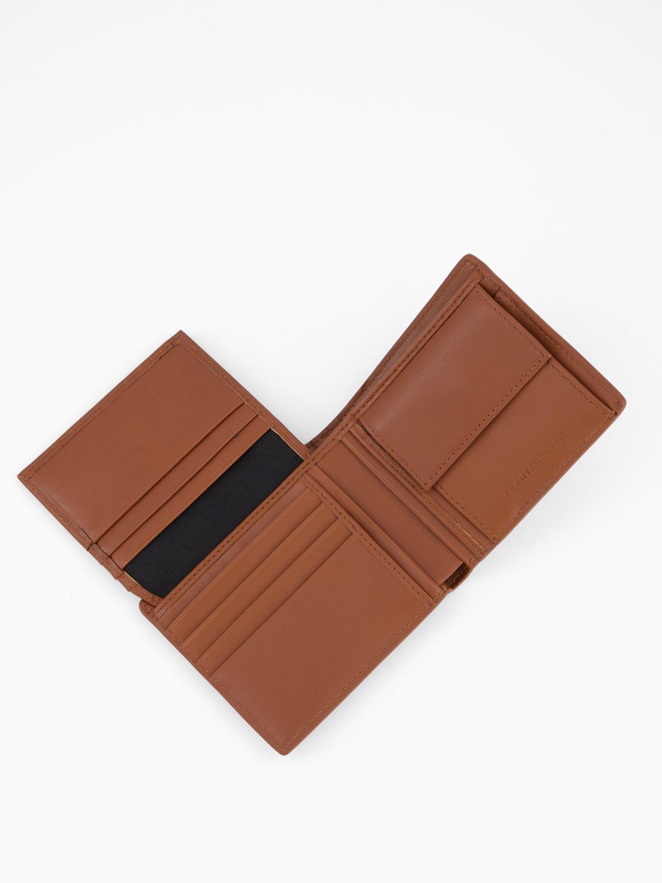 Image 4 of 4 of Tommy Hilfiger Corporate Logo Bifold Wallet - Brown