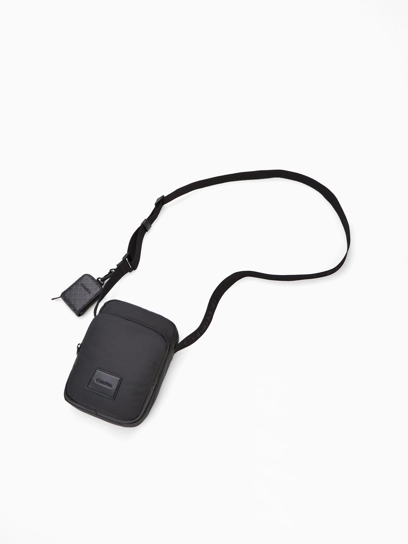 Image 2 of 4 of Calvin Klein Puff Utility Crossbody Bag - Black