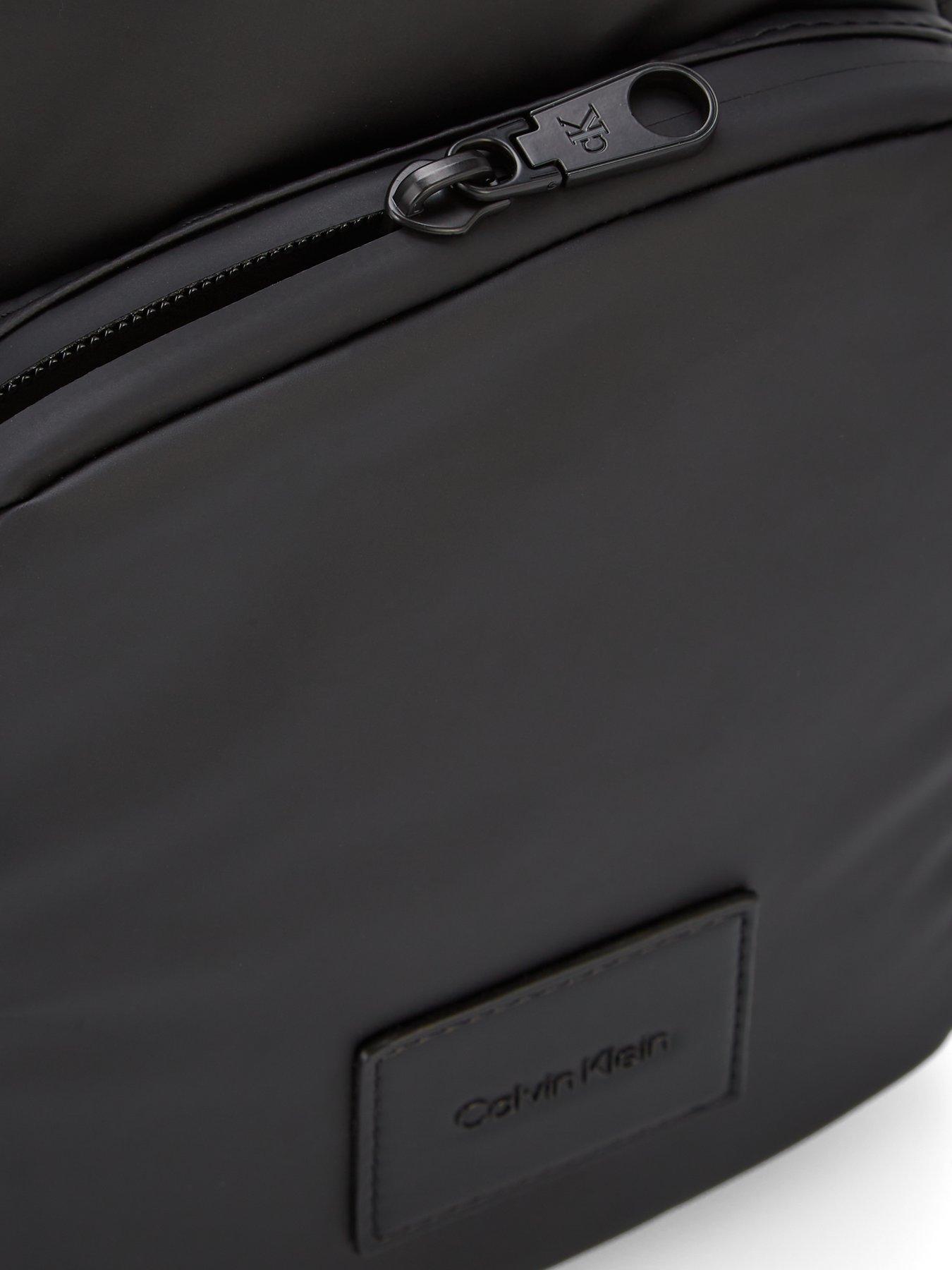 Image 4 of 4 of Calvin Klein Puff Utility Crossbody Bag - Black