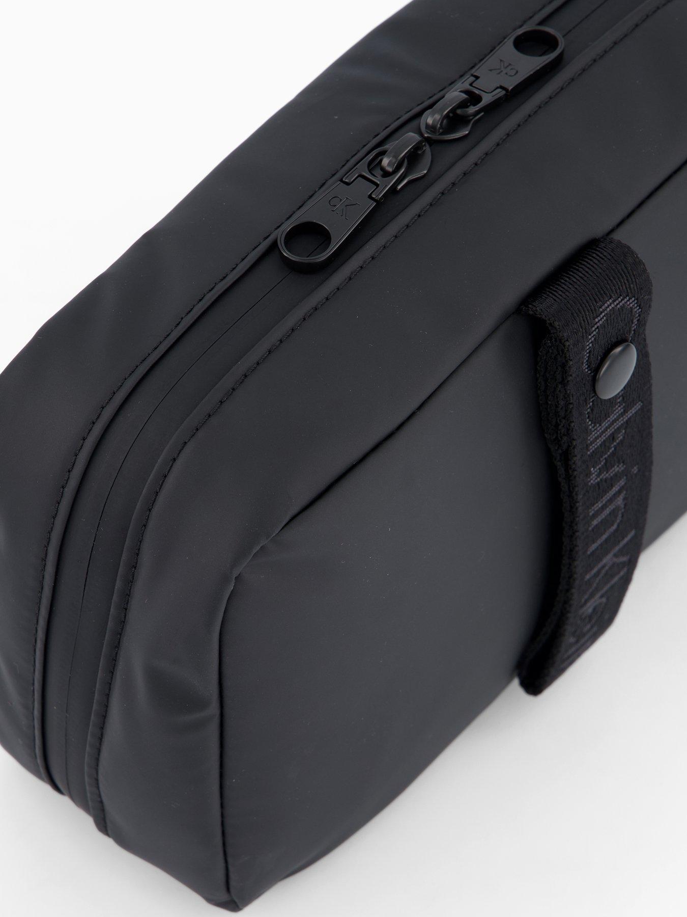  image of calvin-klein-puff-utility-hanger-washbag-black