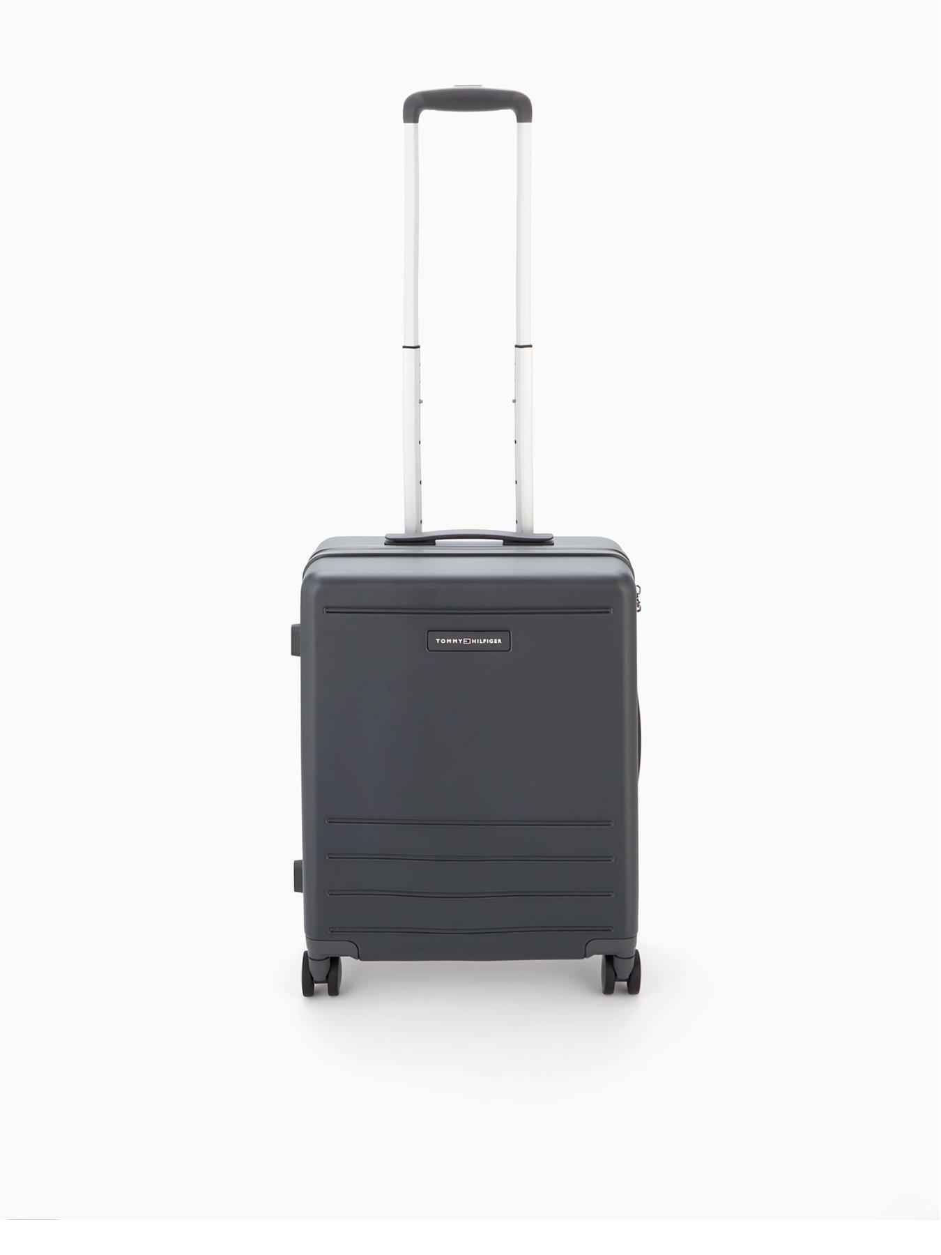 Image 1 of 5 of Tommy Hilfiger Cabin Size Textured Cabin Case - Grey