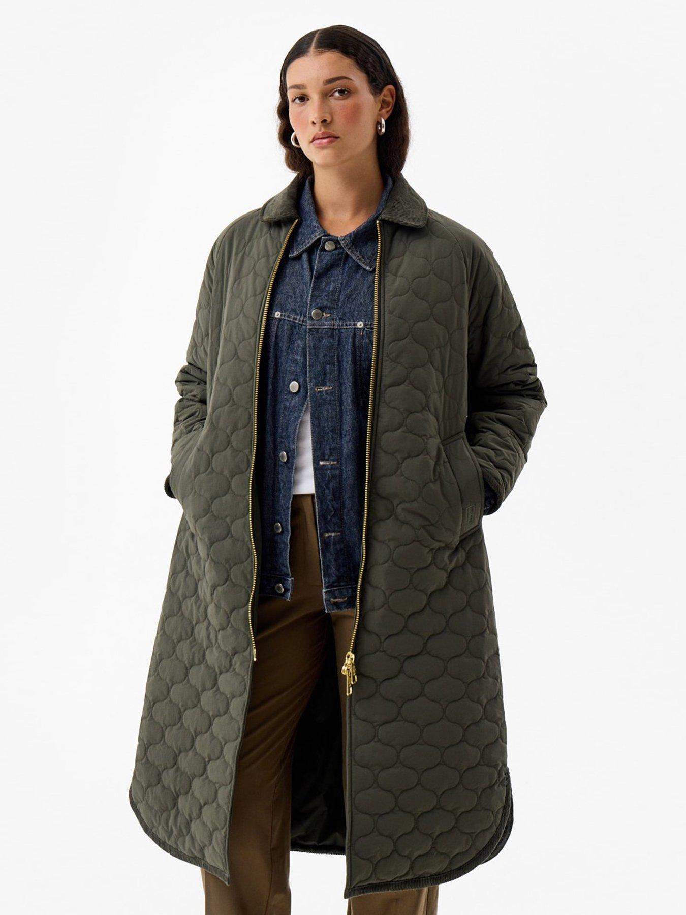 Hunter Fionn Long Quilted Coat - Kambaba