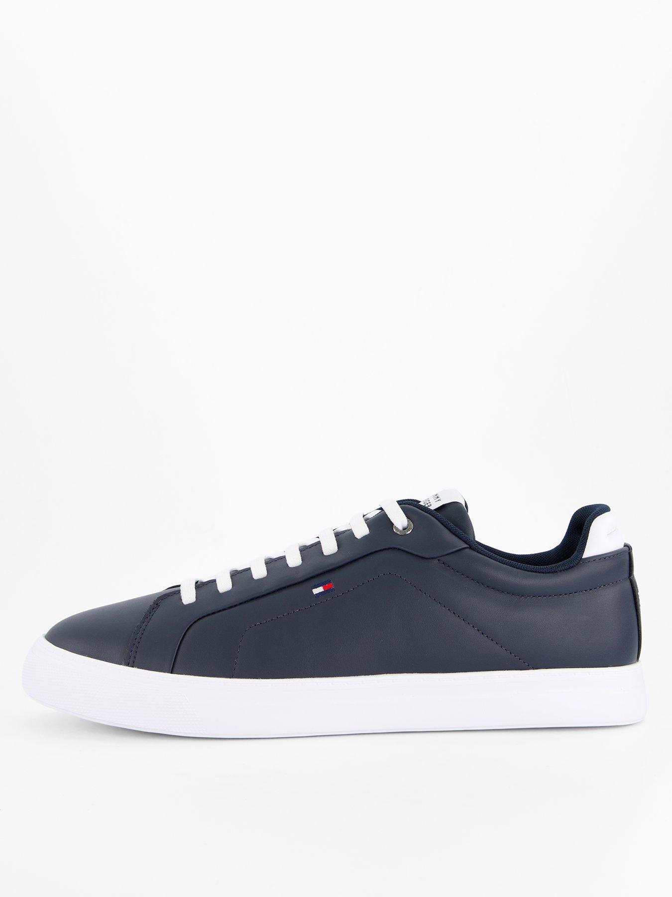 Tommy Hilfiger Icon Court Light Laceless Trainers - Navy