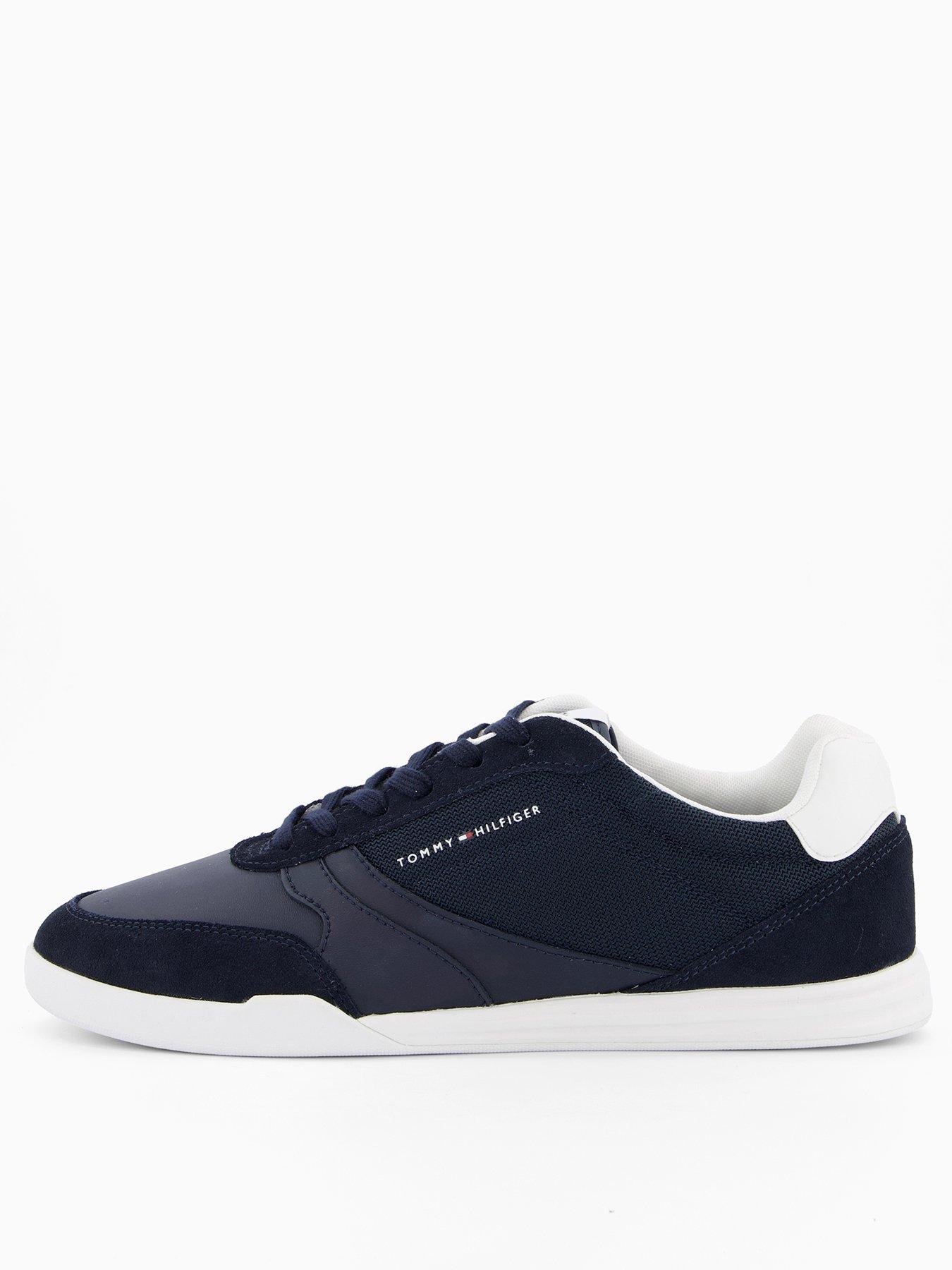 Image 1 of 7 of Tommy Hilfiger Lopro Cup Mesh Trainers - Navy