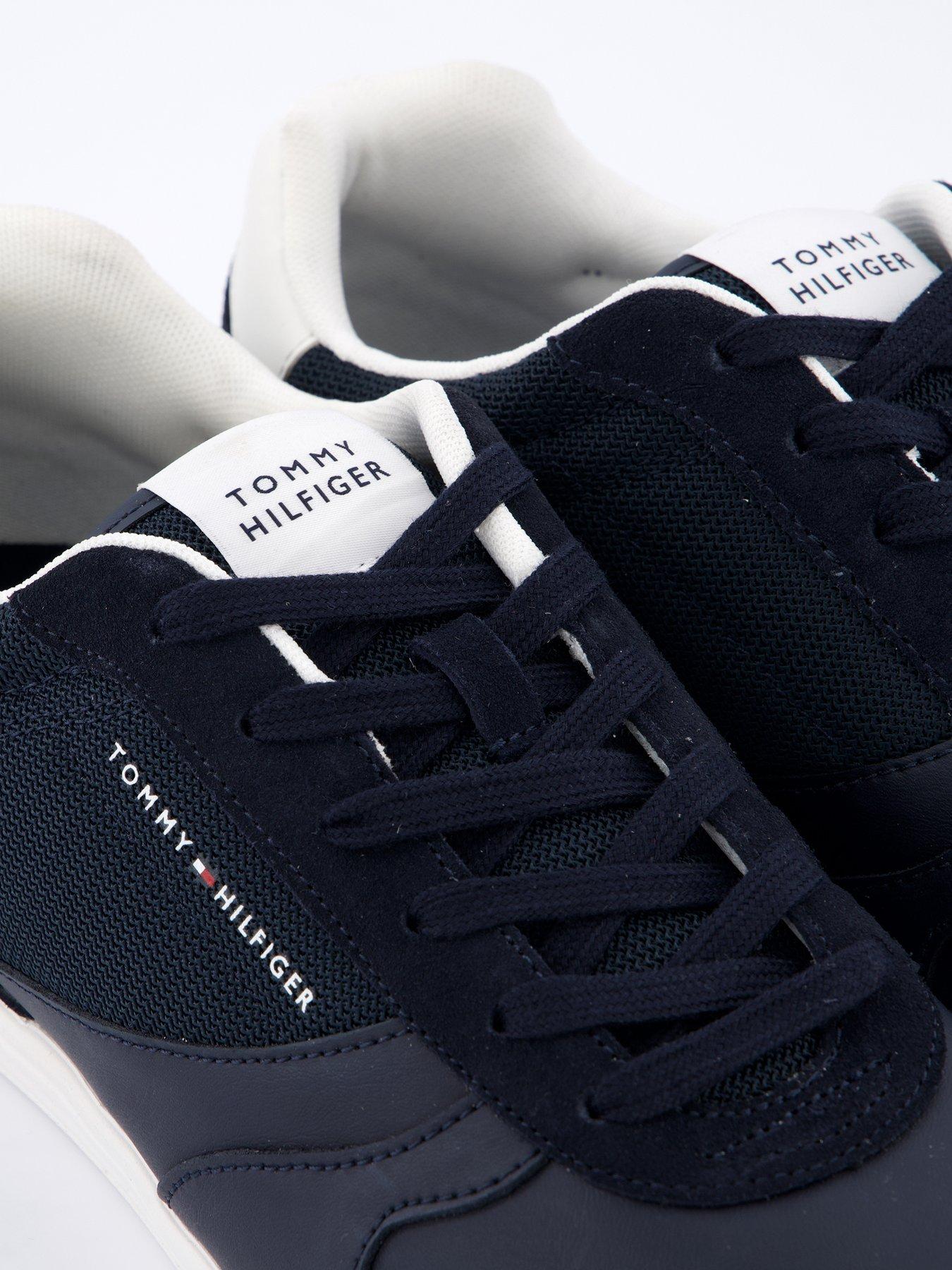 Image 5 of 7 of Tommy Hilfiger Lopro Cup Mesh Trainers - Navy