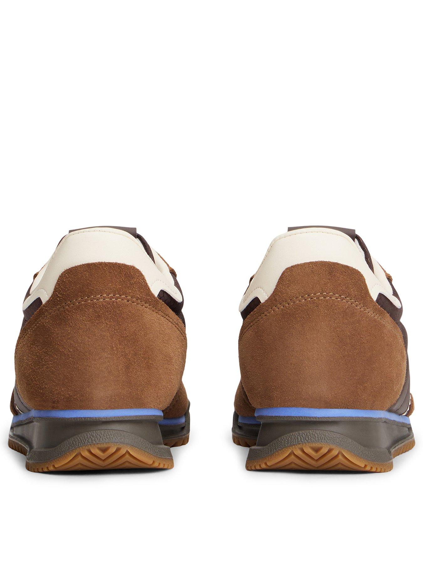 Image 3 of 6 of Tommy Jeans Cleated Retro Runner Trainers - Brown