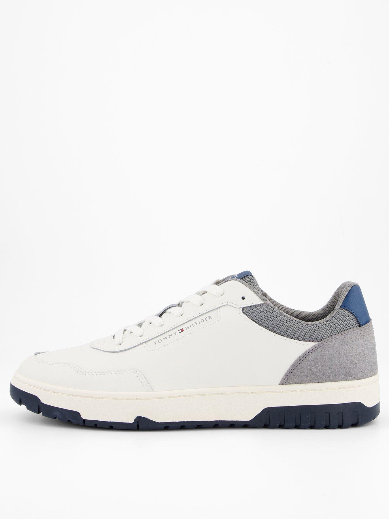 Image 1 of 7 of Tommy Hilfiger Basket Core Lite Suede Trainers - Grey