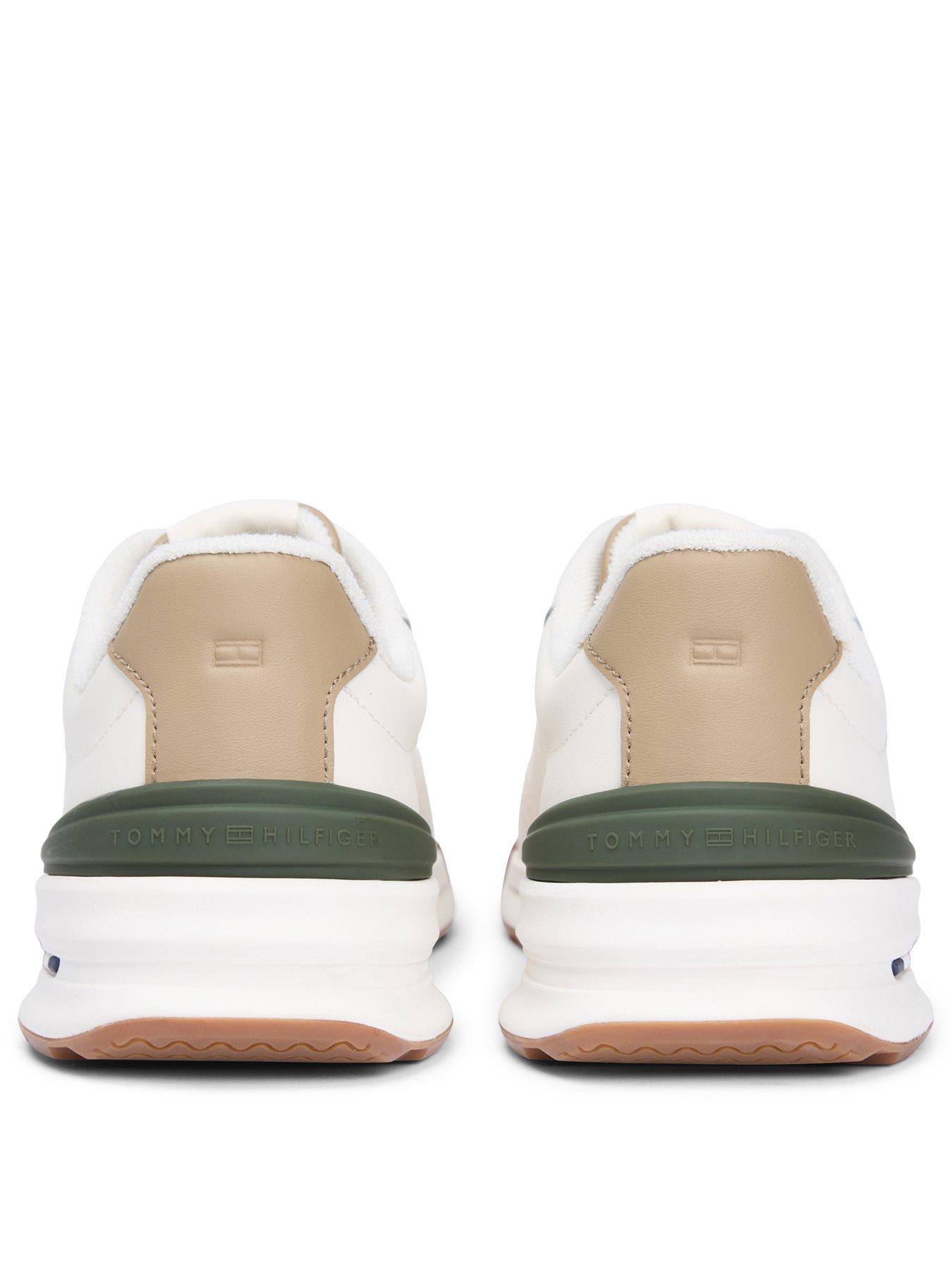  image of tommy-hilfiger-retro-runner-leather-trainers-white