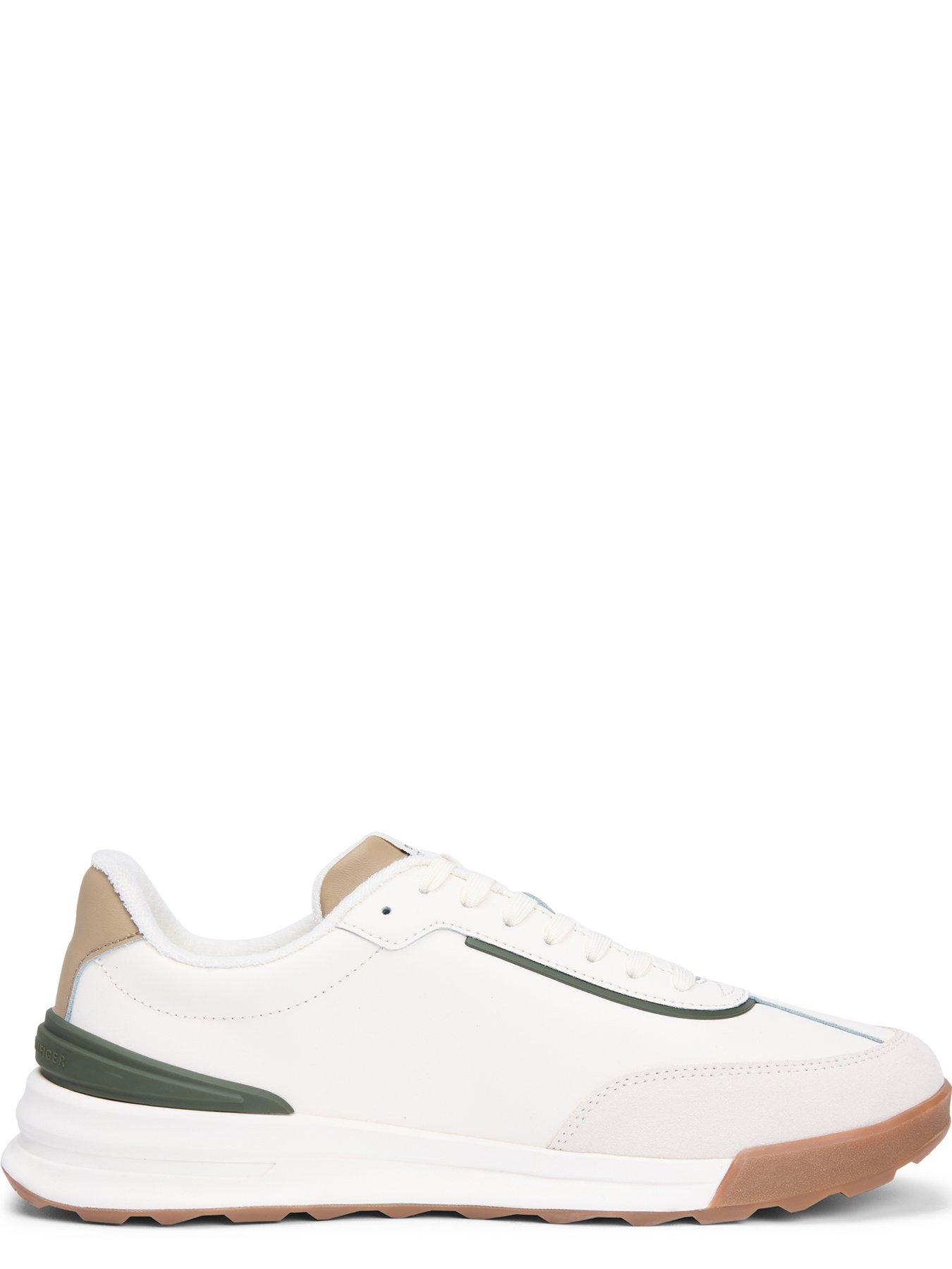  image of tommy-hilfiger-retro-runner-leather-trainers-white
