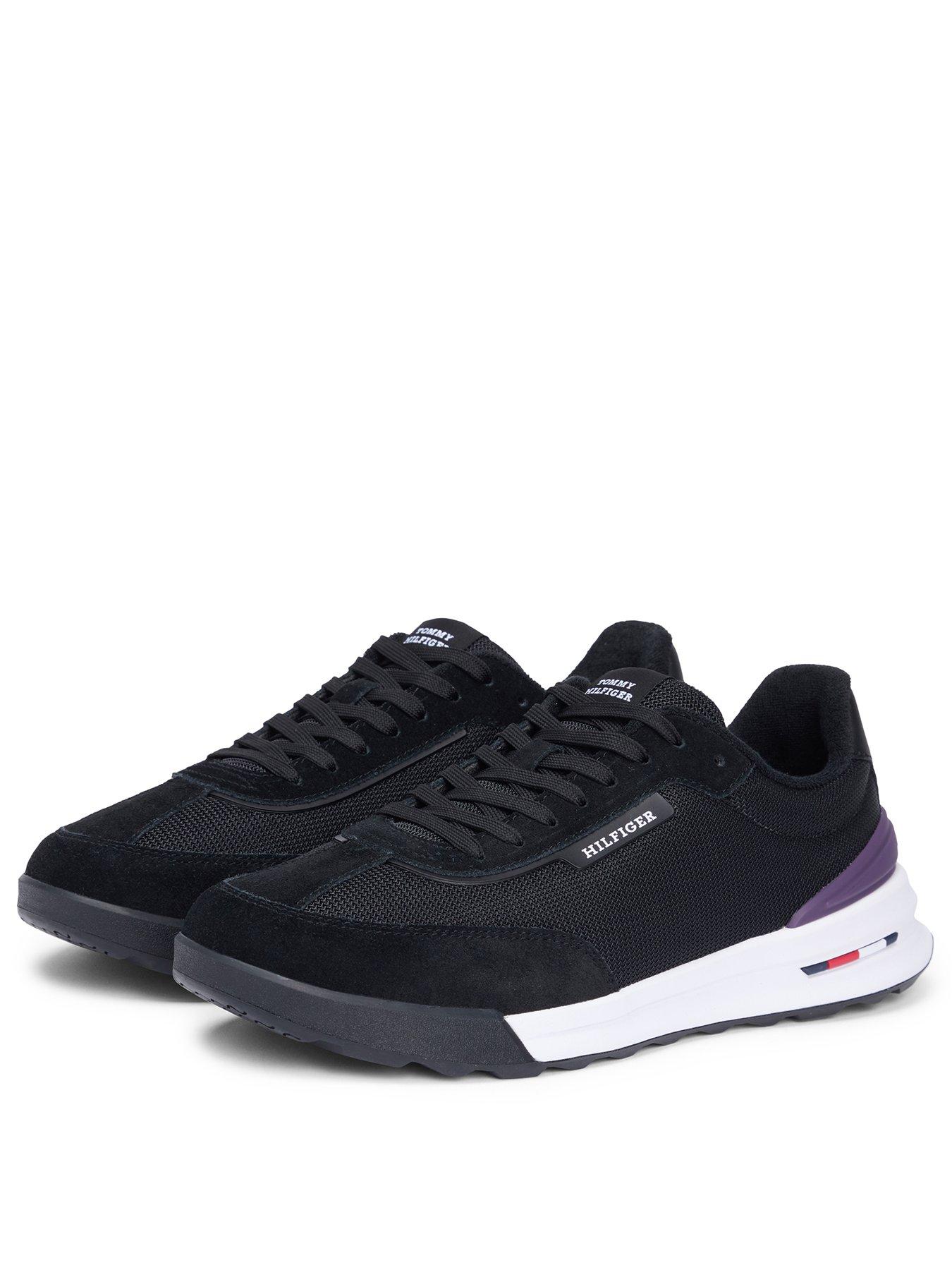 Image 2 of 6 of Tommy Hilfiger Nu Retro Runner Trainers - Black