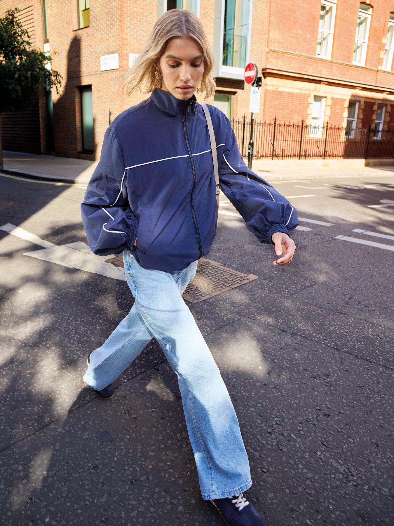 New Look Light Blue Adalae High Waisted Wide Leg Jeans