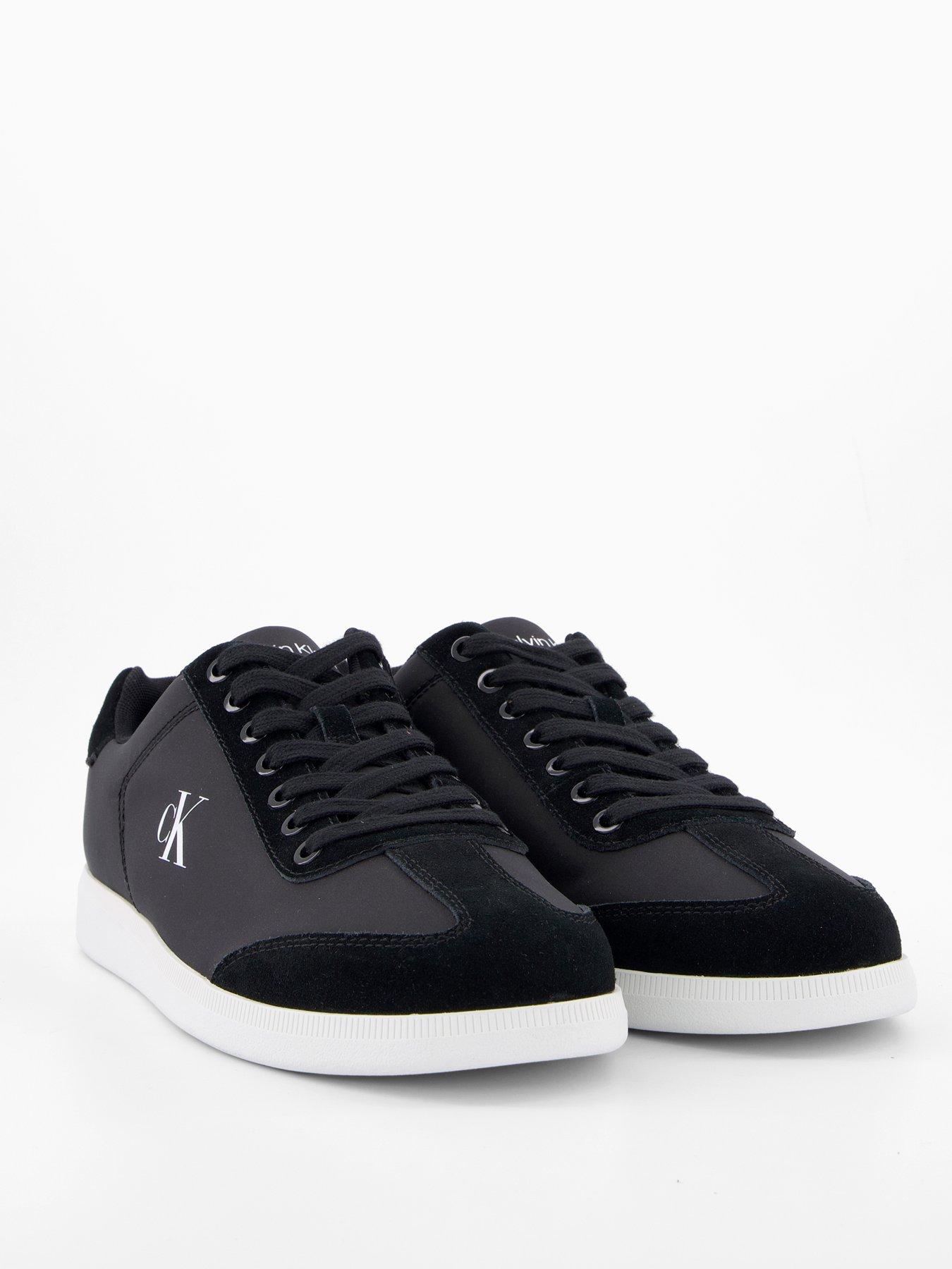 Image 6 of 7 of Calvin Klein Caesar Nylon Mix Trainers - Black