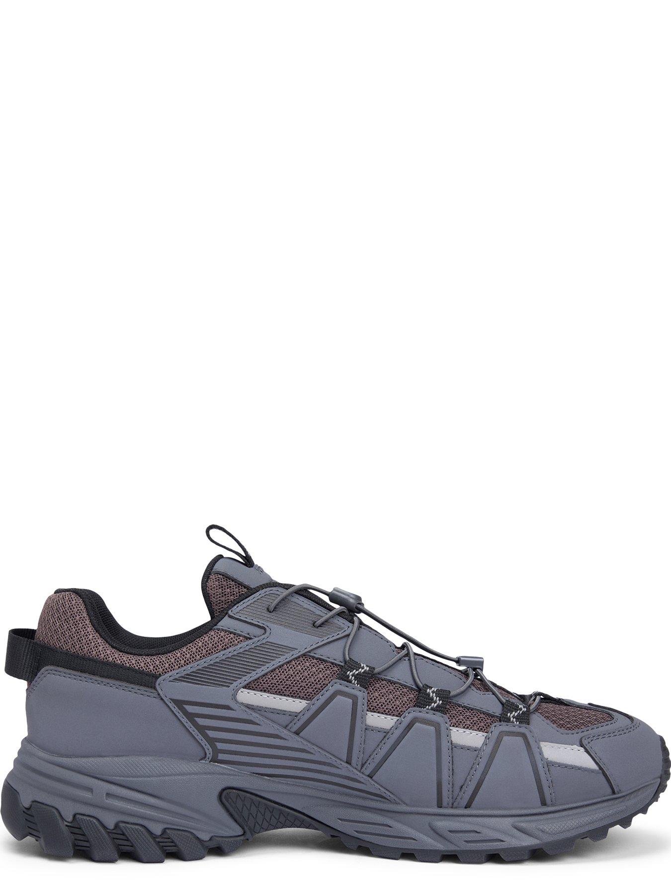 Image 5 of 7 of Tommy Jeans Outdoor Runner Trainers - Grey