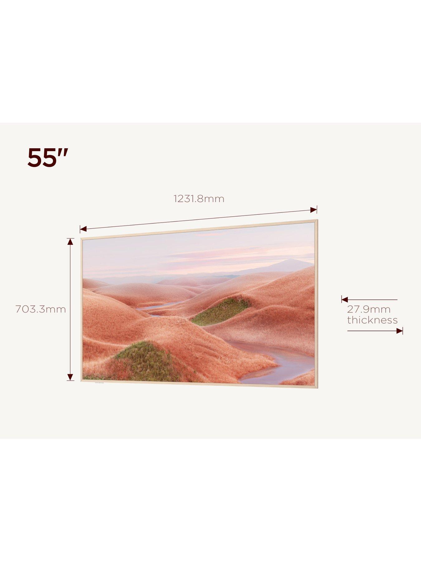 Image 2 of 7 of TCL A300 NXTVISION 55" QLED 4K HDR Google Smart TV - 55A300W-UK