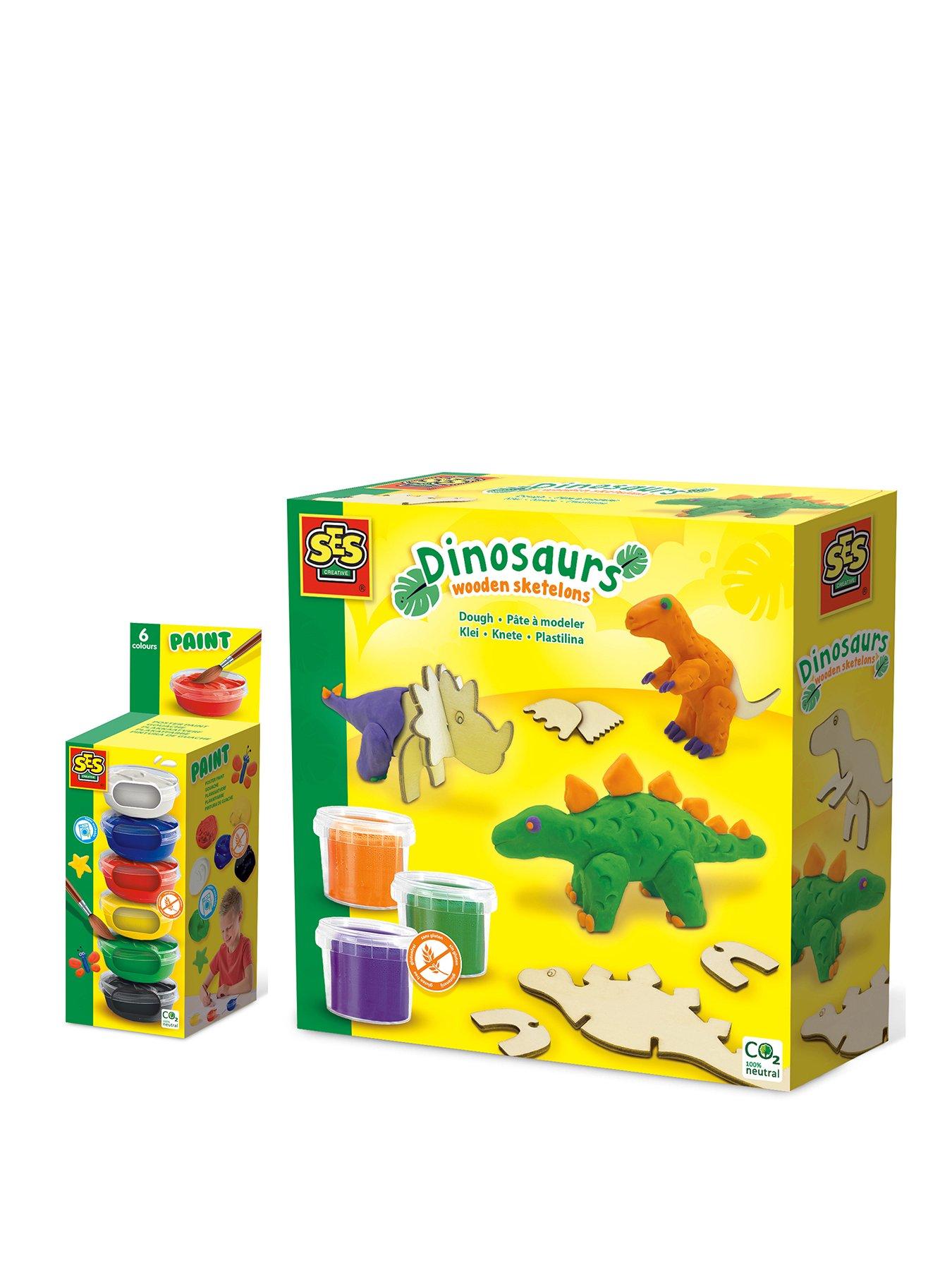 ses-creative-boys-dinosaur-themednbspdough-and-paint-bundle