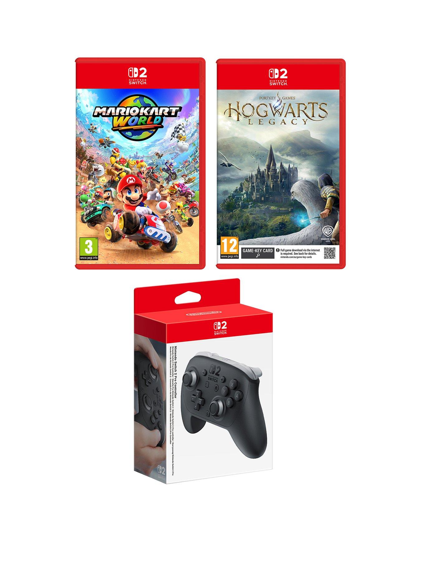 undefined Hogwarts Legacy Switch 2 + Mario Kart World + Pro Controller