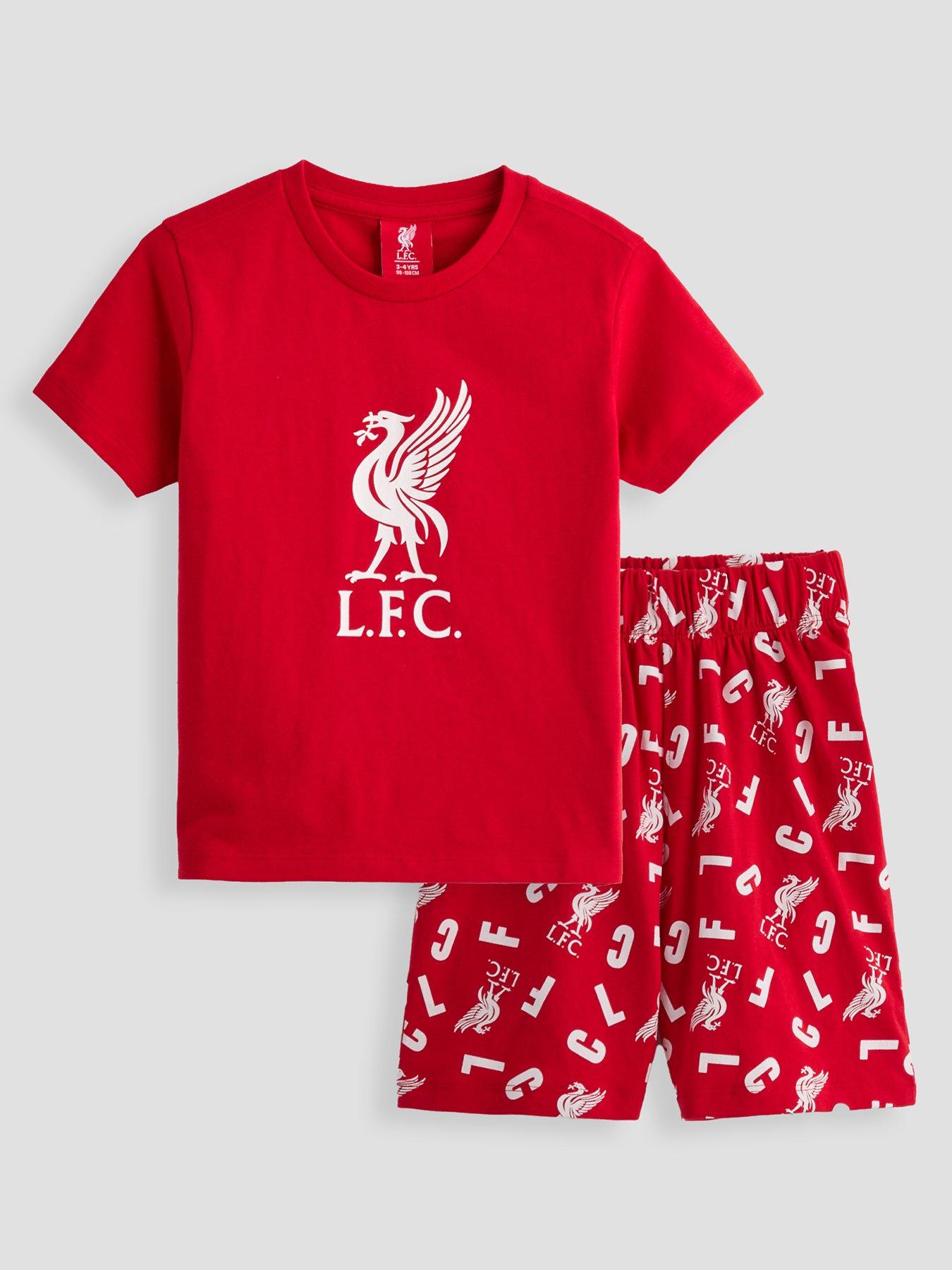 Liverpool FC Jnr Shortie Pyjamas - Red