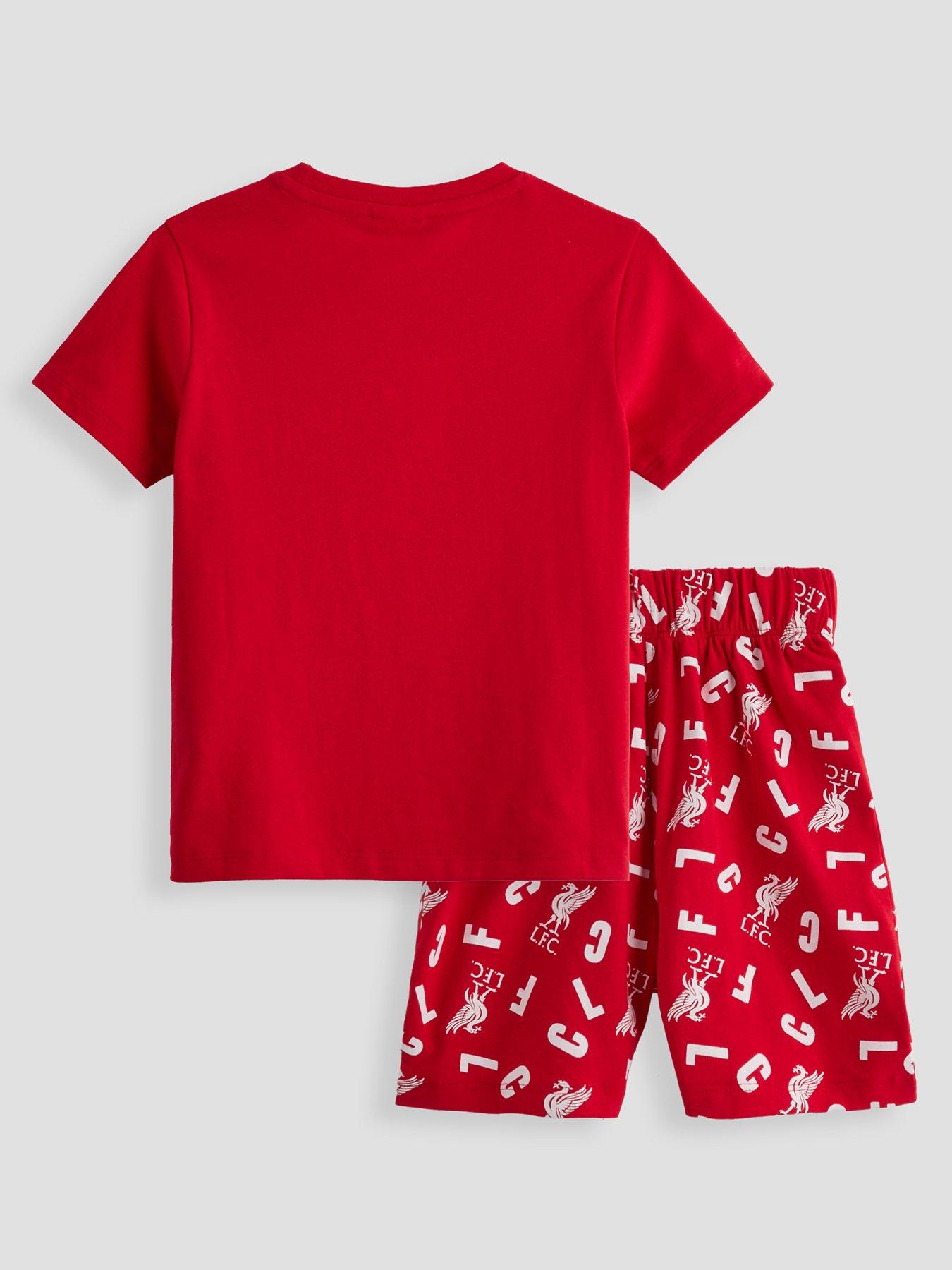 Liverpool FC Jnr Shortie Pyjamas - Red | Littlewoods