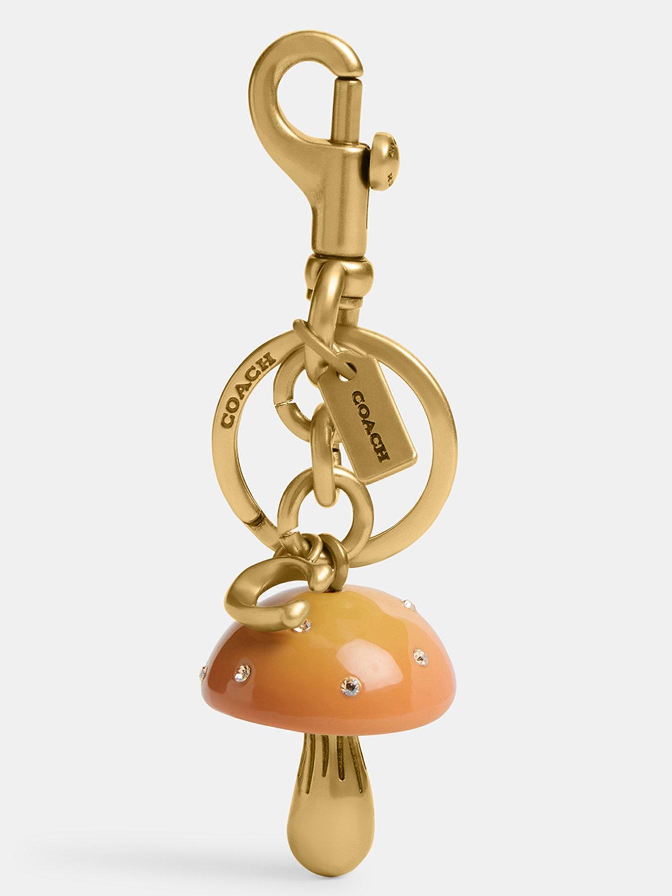 Image 1 of 2 of COACH Resin Mushroom Bag Charm