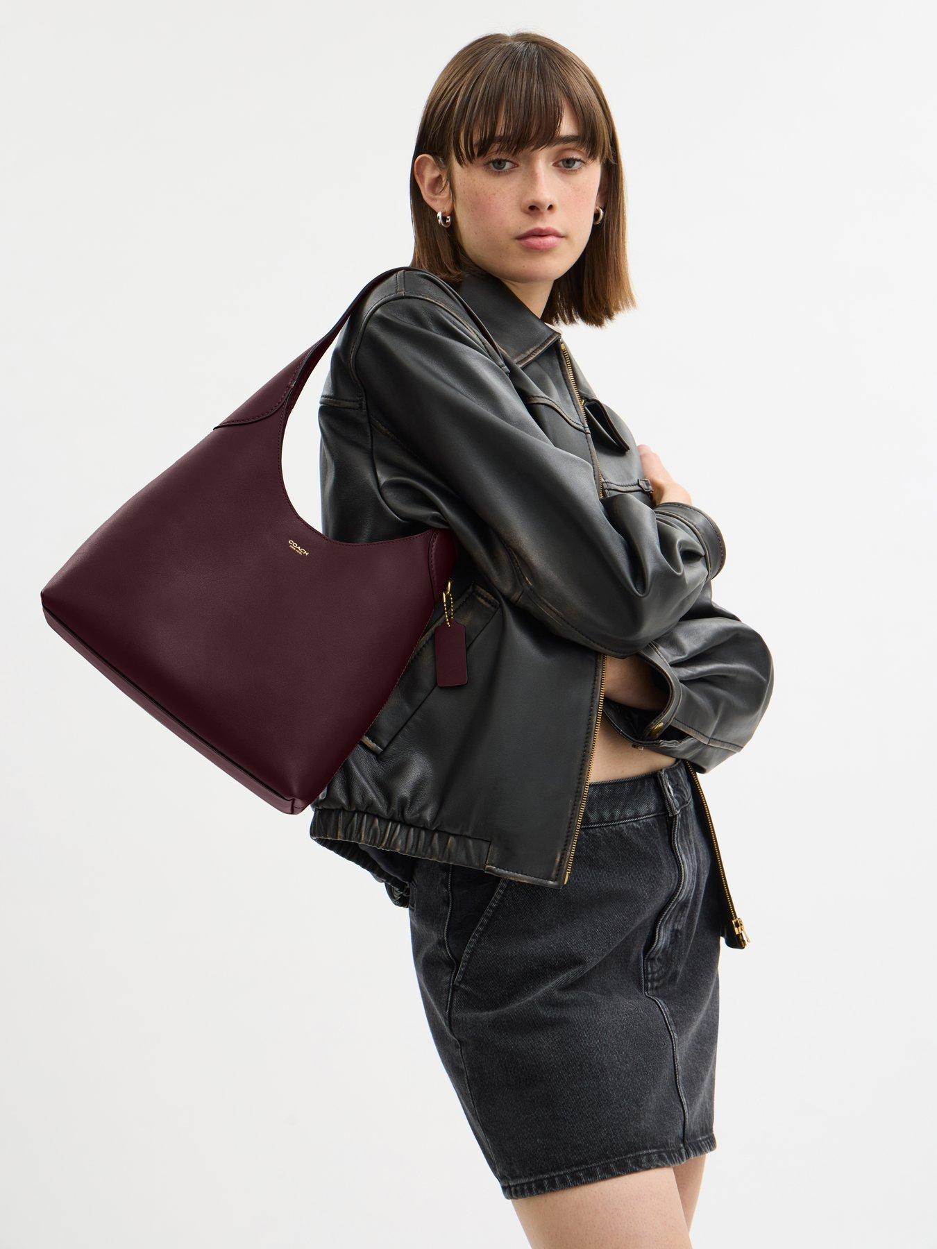 Image 2 of 5 of COACH Brooklyn Shoulder Bag 28 - Red