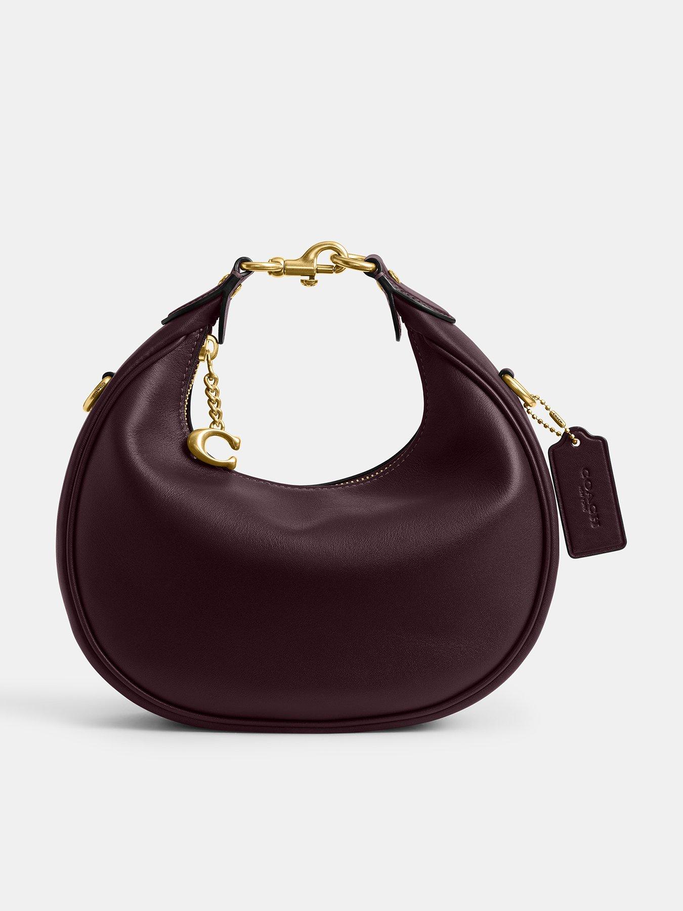 undefined Glovetanned Leather Jonie Bag 22 - Dark Red