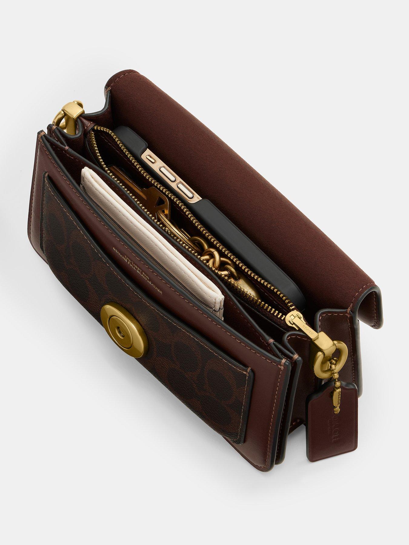 Image 5 of 5 of COACH Coated Canvas Signature Tabby Shoulder Bag 20 Refresh
