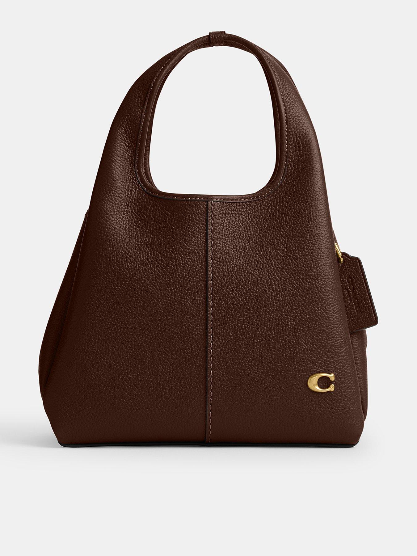 undefined Polished Pebble Leather Lana Shoulder Bag 23