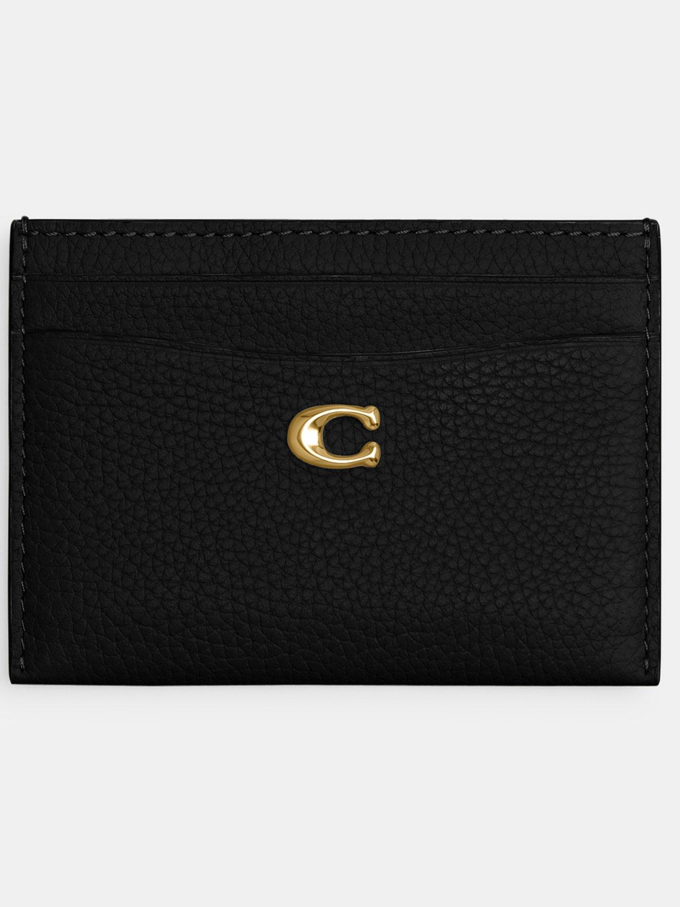 undefined Polished Pebble Leather Essential Card Case