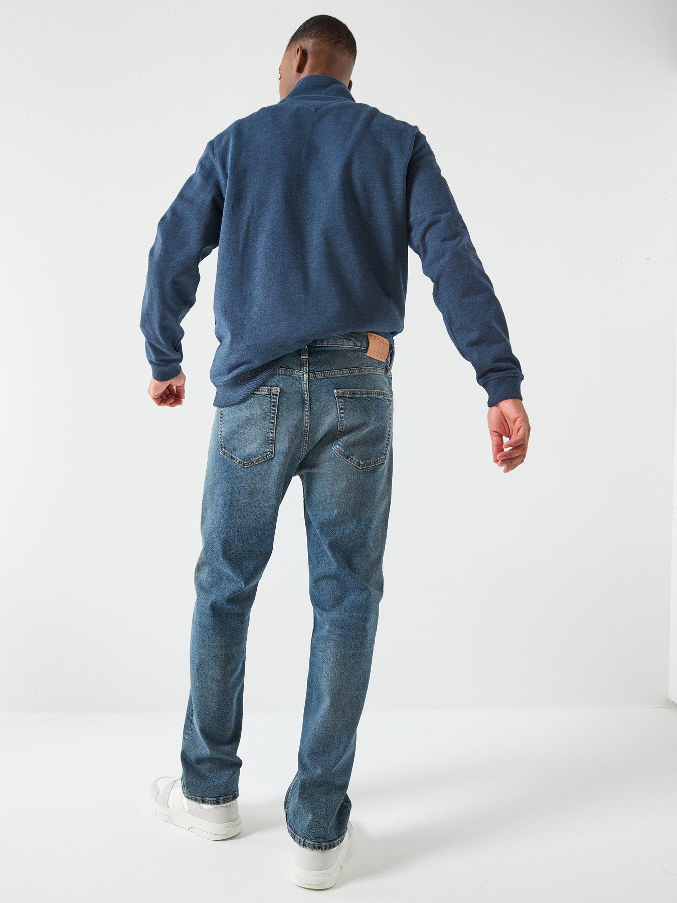 image of tommy-jeans-otis-regular-straight-fit-jeans-blue