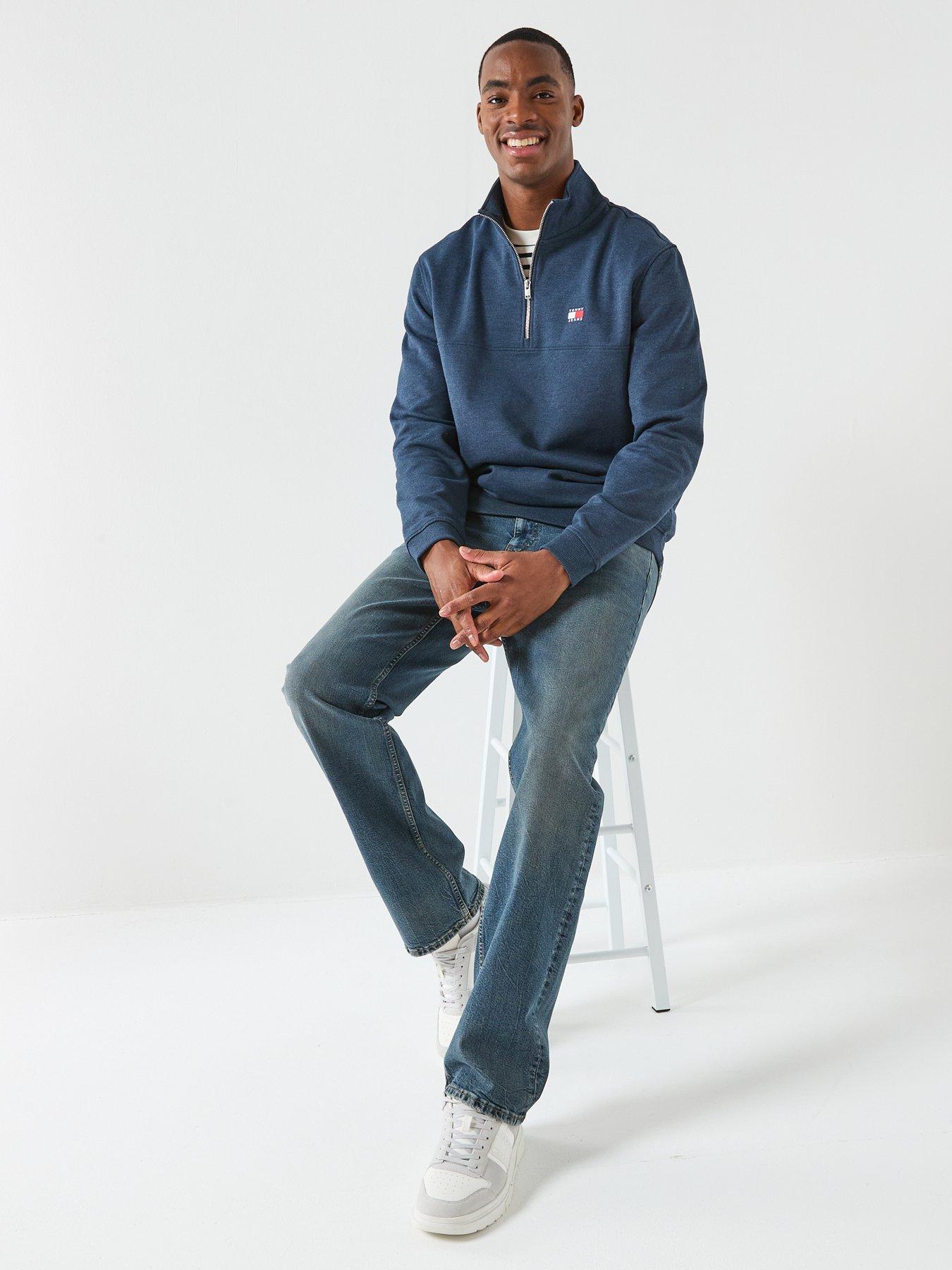  image of tommy-jeans-otis-regular-straight-fit-jeans-blue