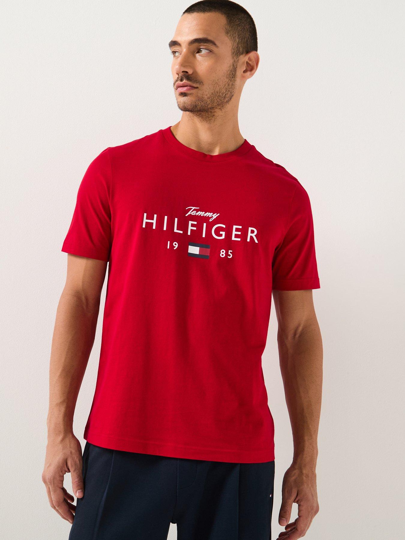 Tommy Hilfiger Big Flag T-Shirt - Red