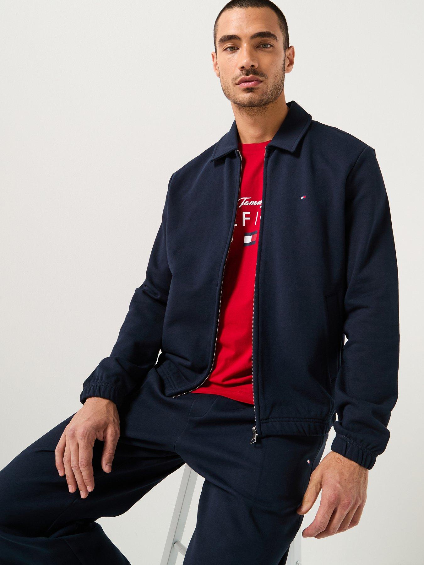 Tommy Hilfiger Essential Terry Ivy Full Zip Sweat - Navy