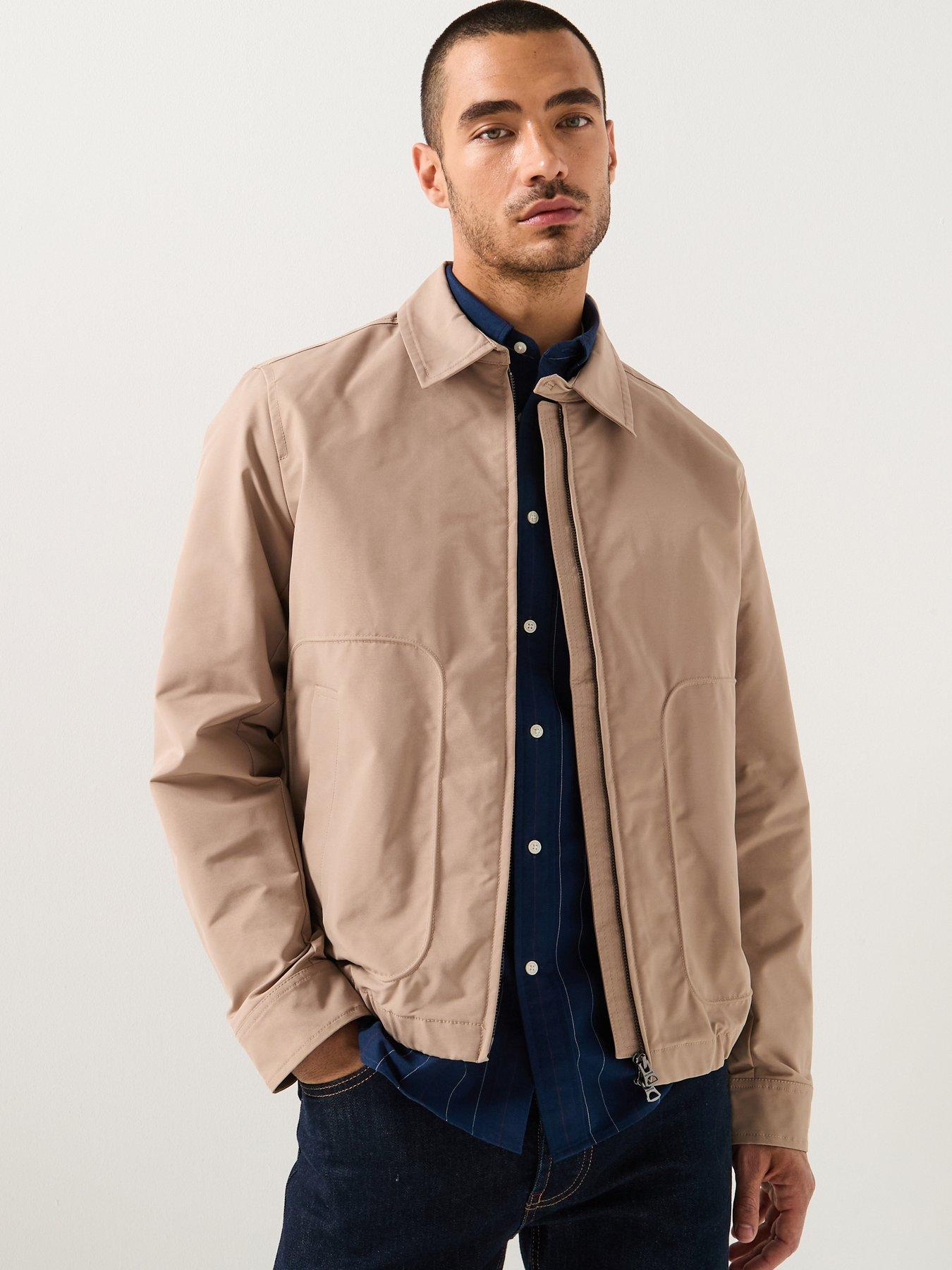 front image of tommy-hilfiger-ivy-jacket-beige