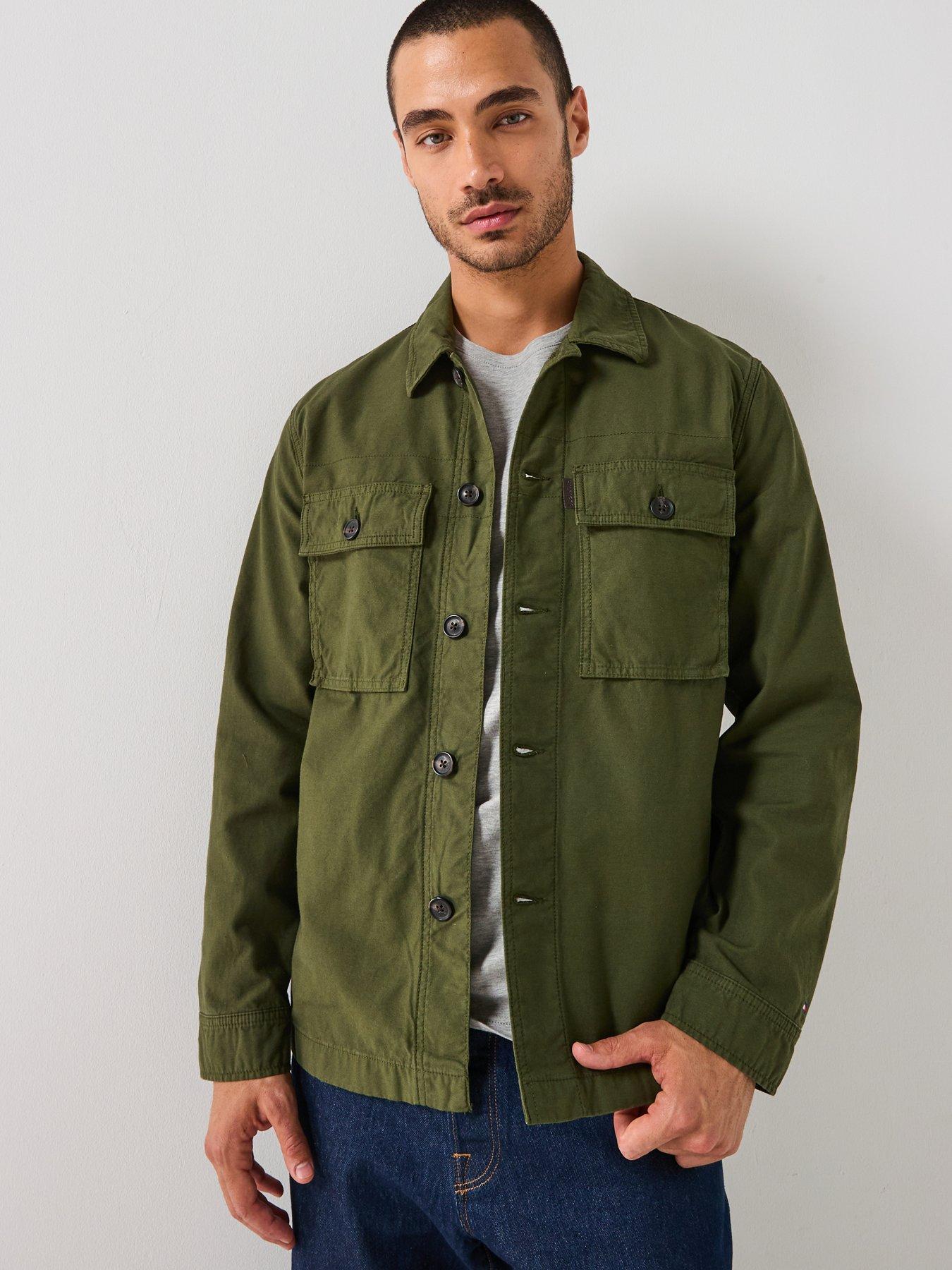 tommy-hilfiger-garment-dyed-utility-overshirt-green