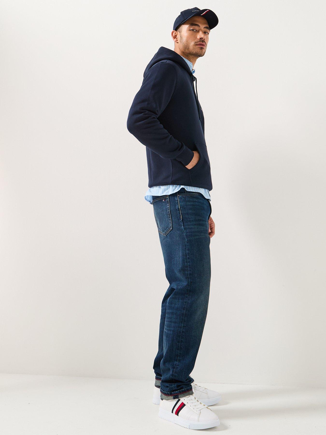 Image 6 of 6 of Tommy Hilfiger Dover Regular Straight Fit Jeans - Dark Wash