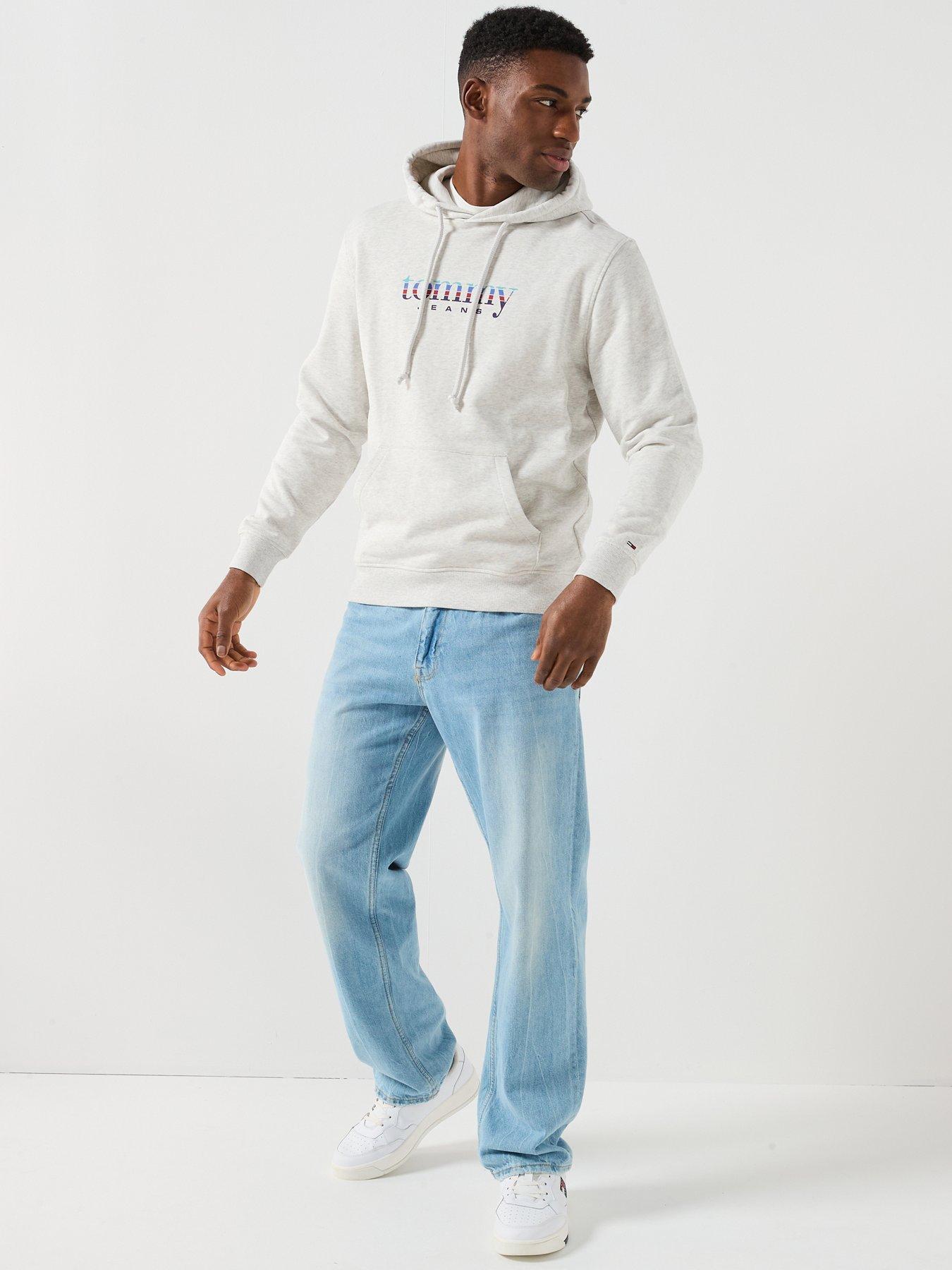  image of tommy-jeans-regular-fit-entry-play-pullover-hoodie-light-grey
